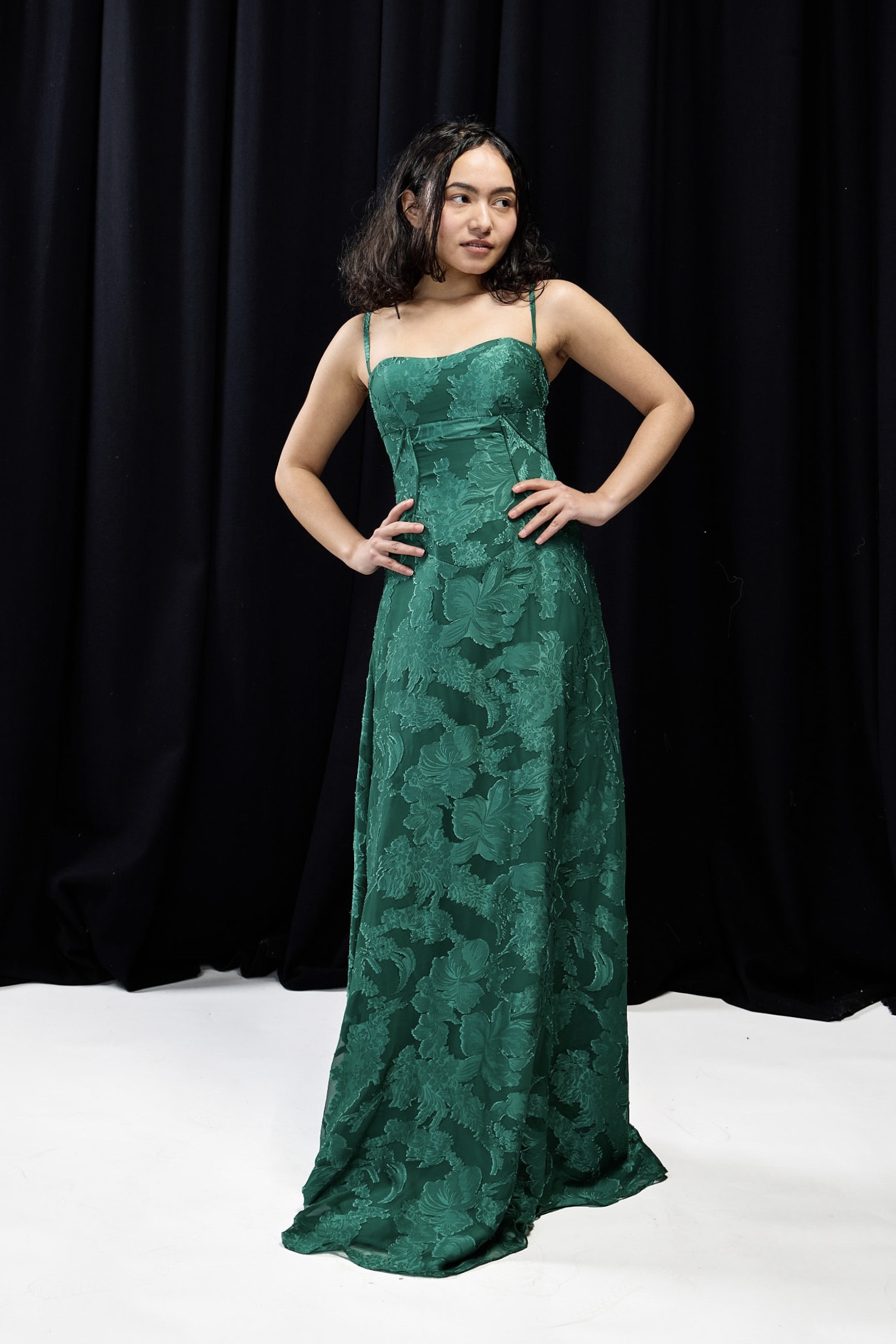 chinese dress ladies Elia Plunged Cross Back Maxi Dress | Shiraz | Dresses