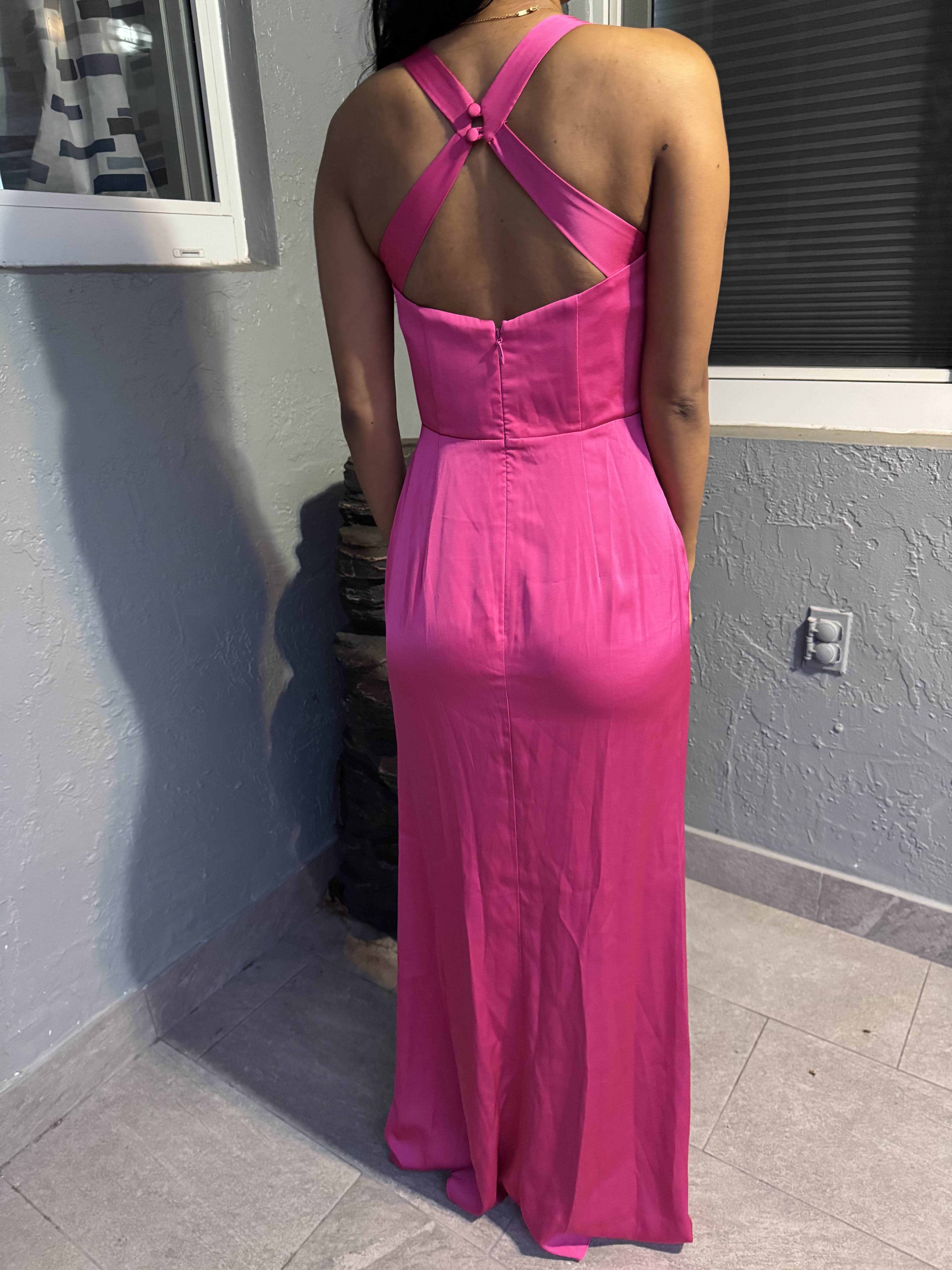 bridesmaid dresses emerald Unique Off-the-shoulder Strapless Emerald Green Elastic Satin Long Bridesmaid Dress