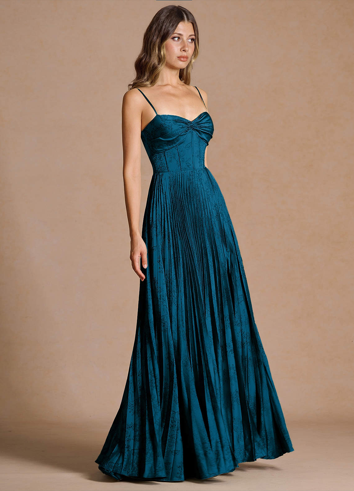 Abito Lungo Nero Marino Vesper image5