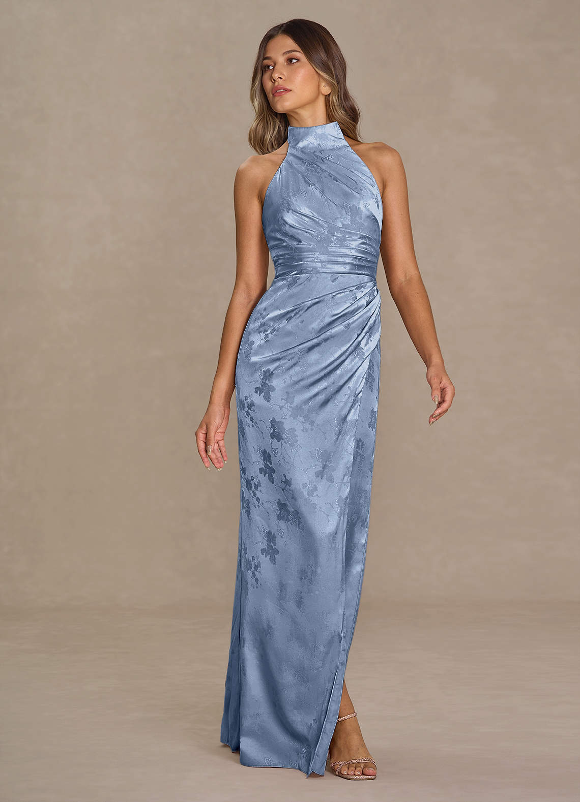 Rosalind Powder Blue Maxi Dress image1