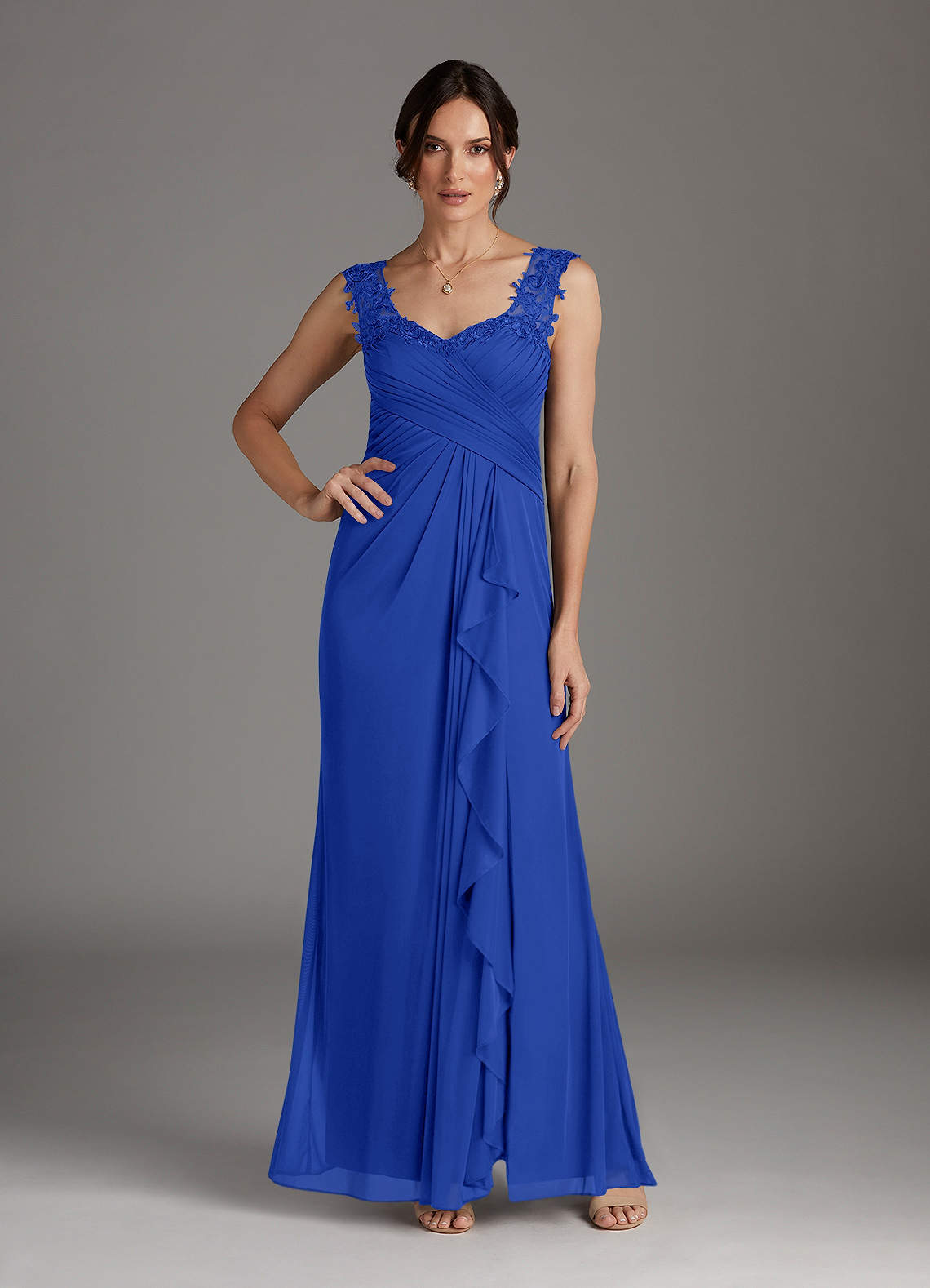 sachin and babi light blue dress Green Junior Bridesmaid Dresses