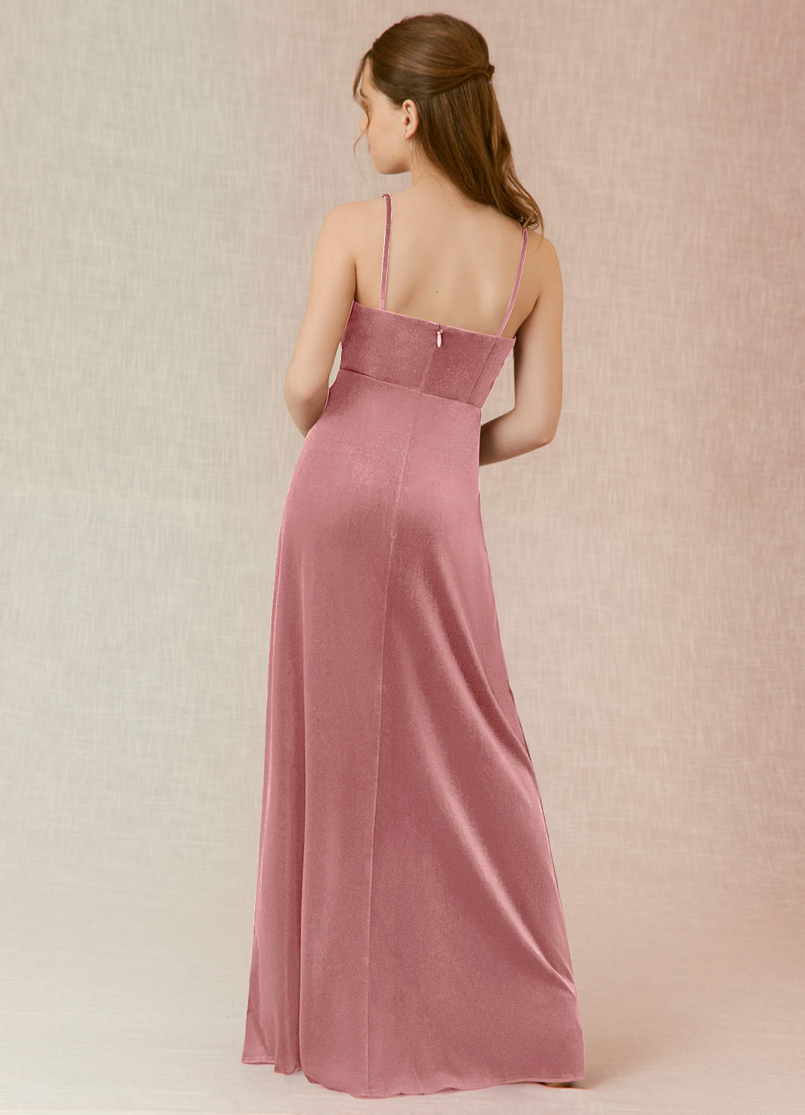 solange pink dress Solange Mini Dress - Ruffle Shoulder High Leg Dress in Frost Pink