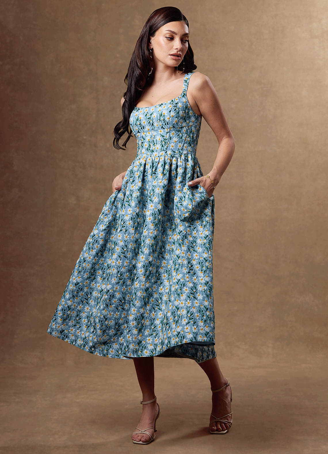 Kleid Joline Daisy Blue image1