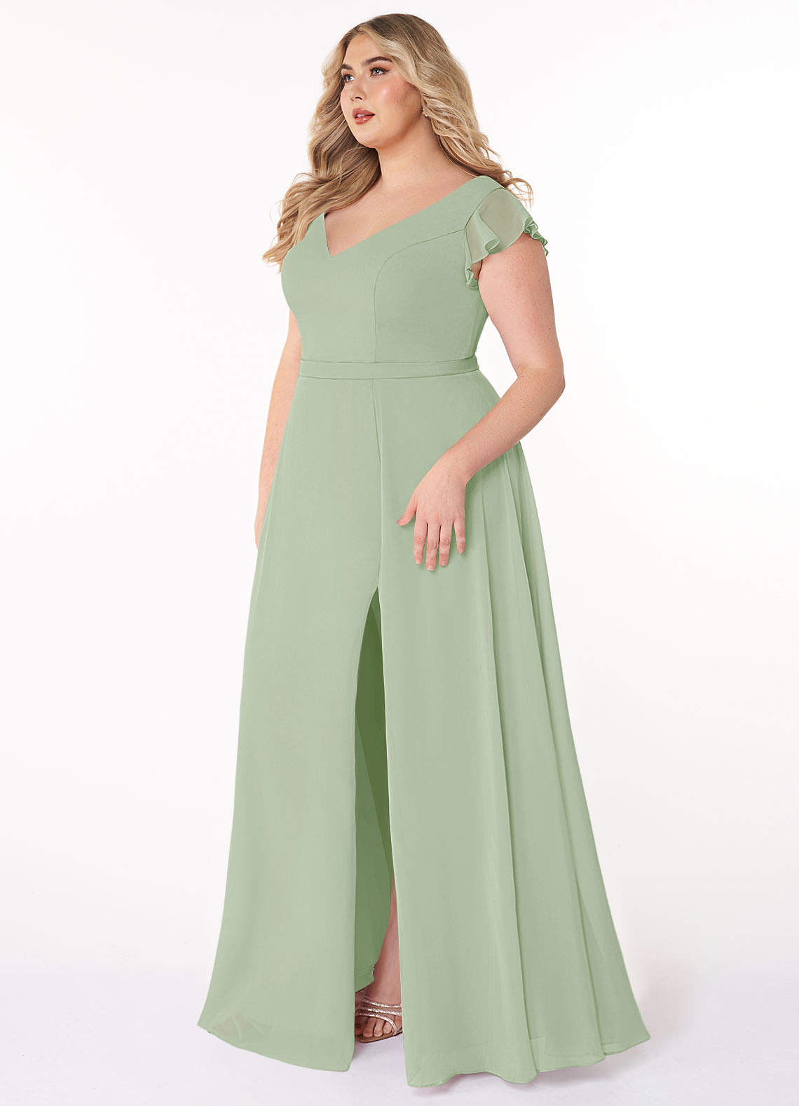 Azazie dusty sage dress hotsell