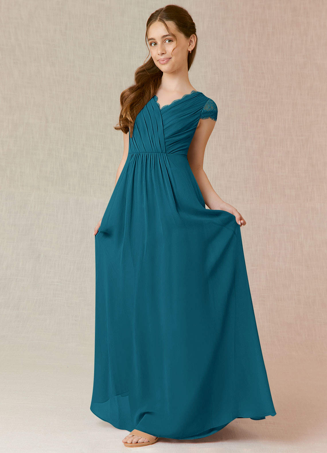 Turquoise Jr Bridesmaid Dresses