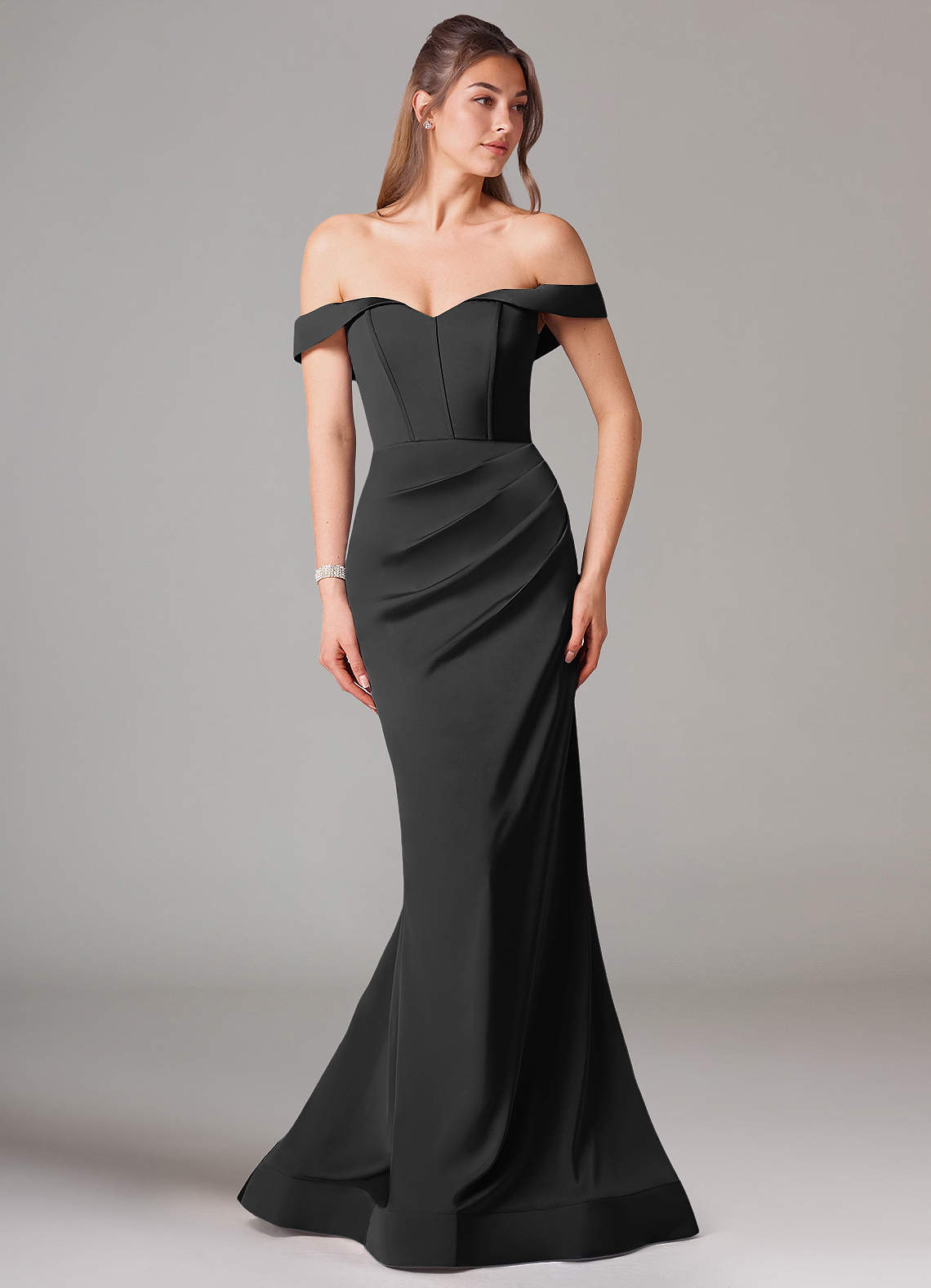 everly bridesmaid dresses Everly Satin Dress