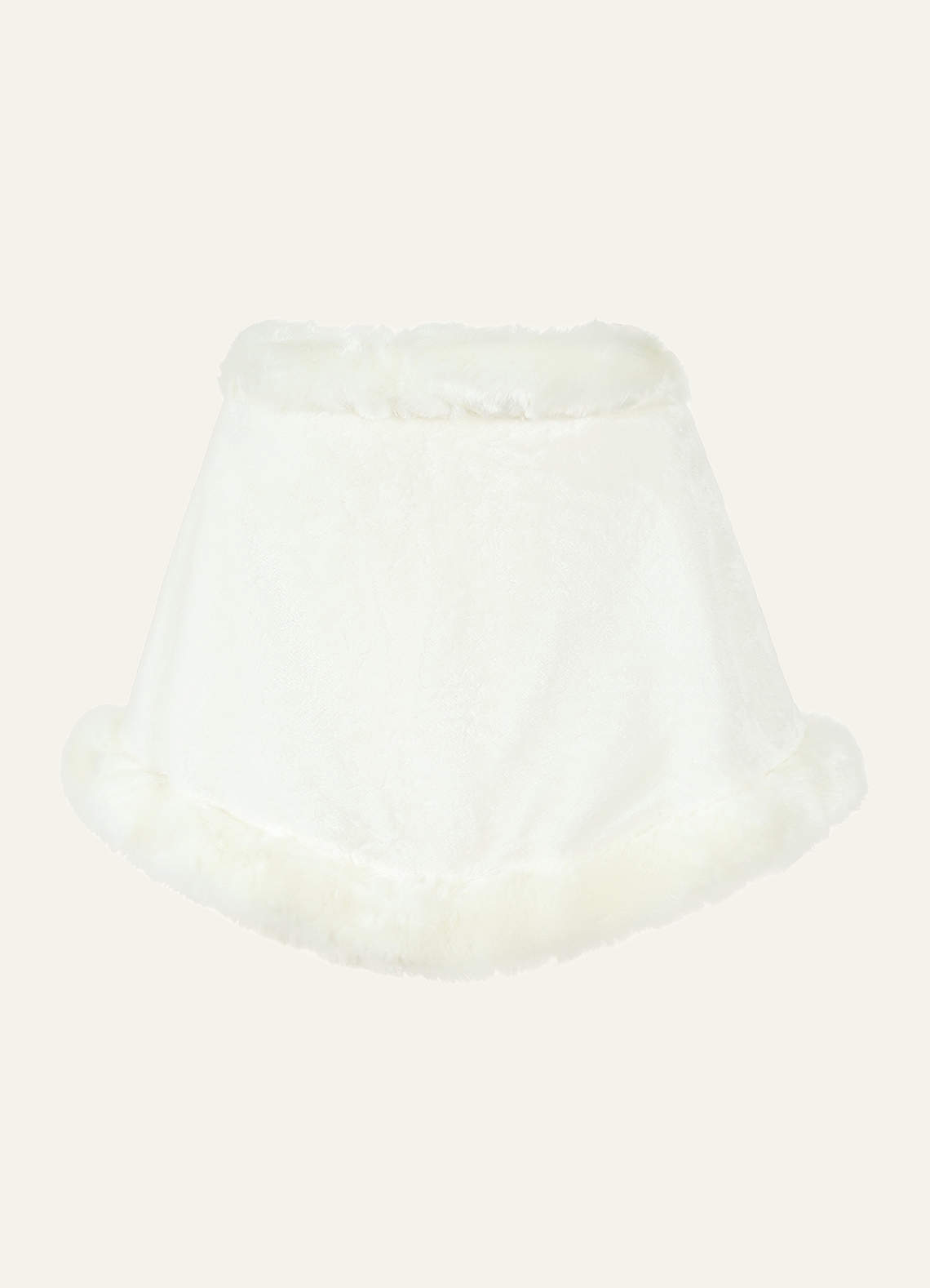 front Charming Faux Fur Wrap