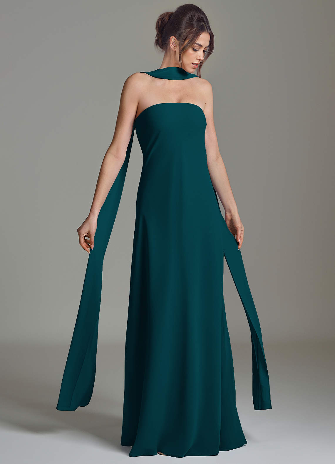 azazie pine bridesmaid dresses Azazie Reverie