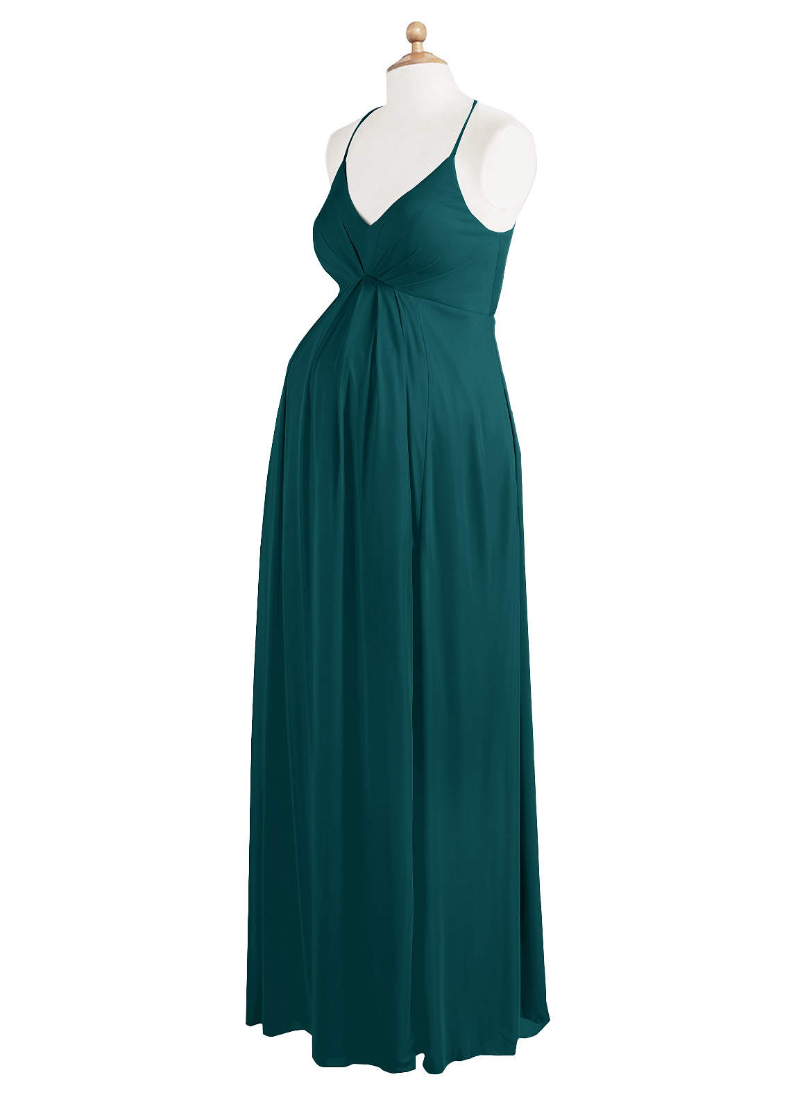 Azazie Annabelle Peacock Maternity Bridesmaid Dresses Azazie