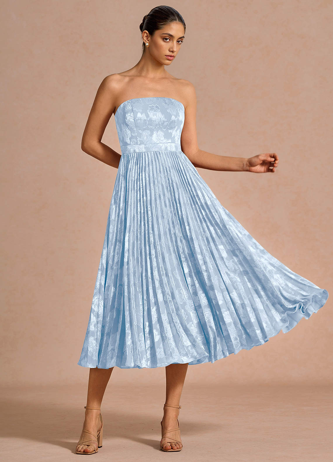 brown denim midi dress STRIPED HOOK CORSET DENIM MIDI DRESS BOHO CHIC STYLE