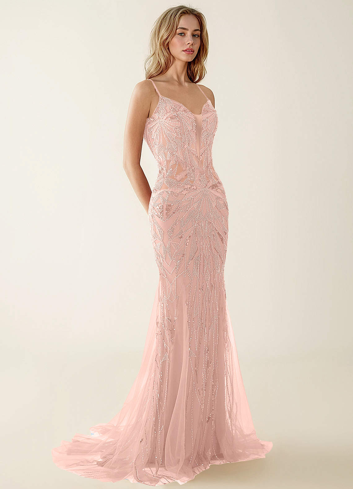 sequin and tulle dress Tiered Corset With Sheer Bodice 45822 neckline and open back add a touch of allure Black Tulle Sequin Tiered Maxi