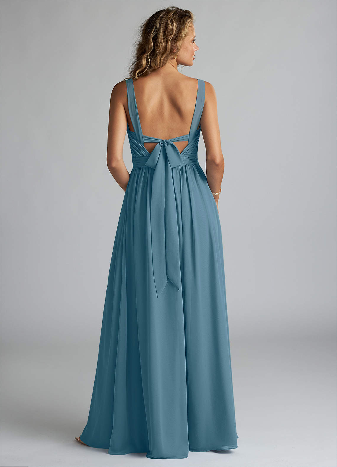 Azazie Aziza Bermuda Chiffon Bridesmaid Dresses | Azazie