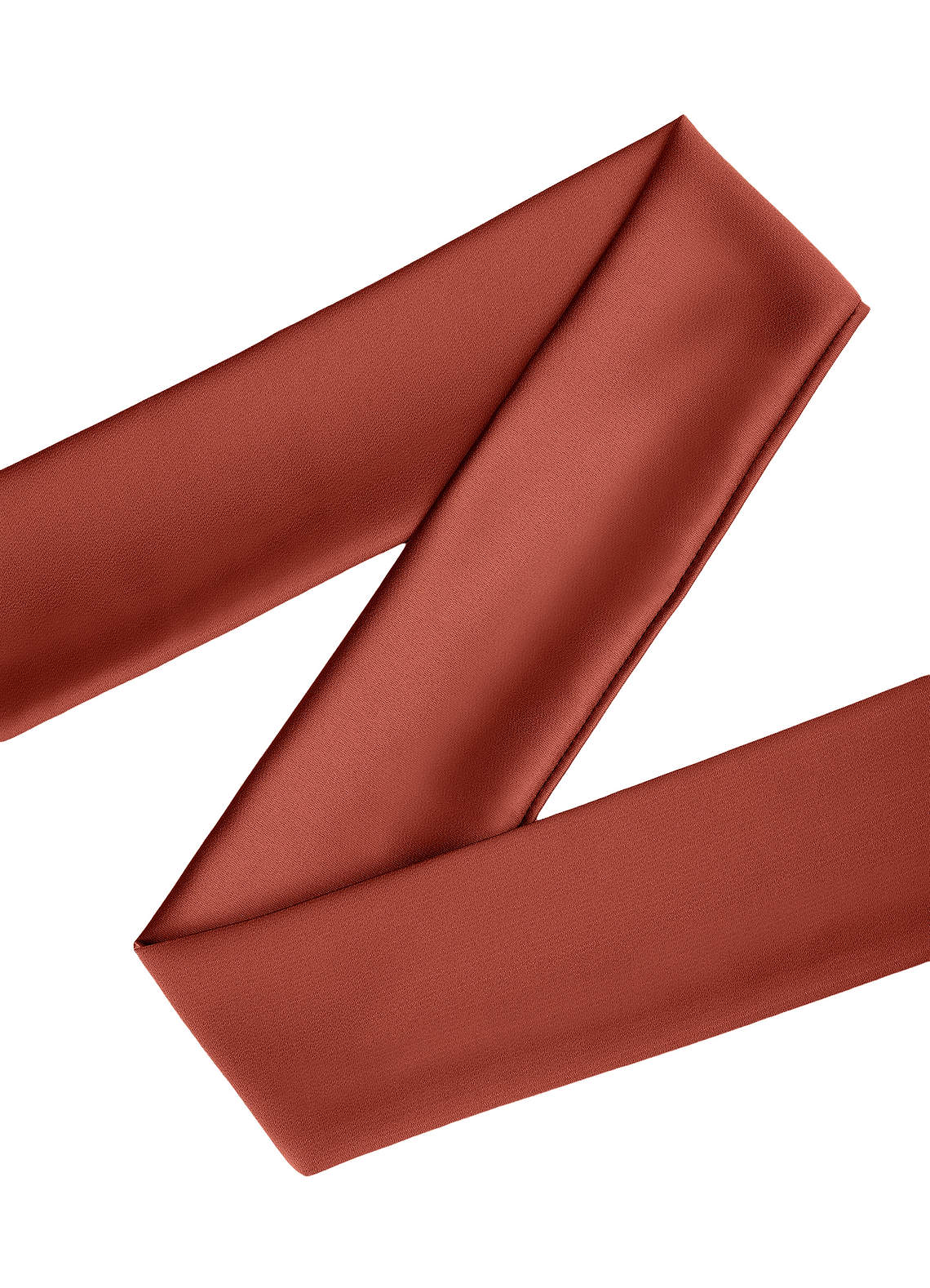 front Azazie Stretch Satin Sash