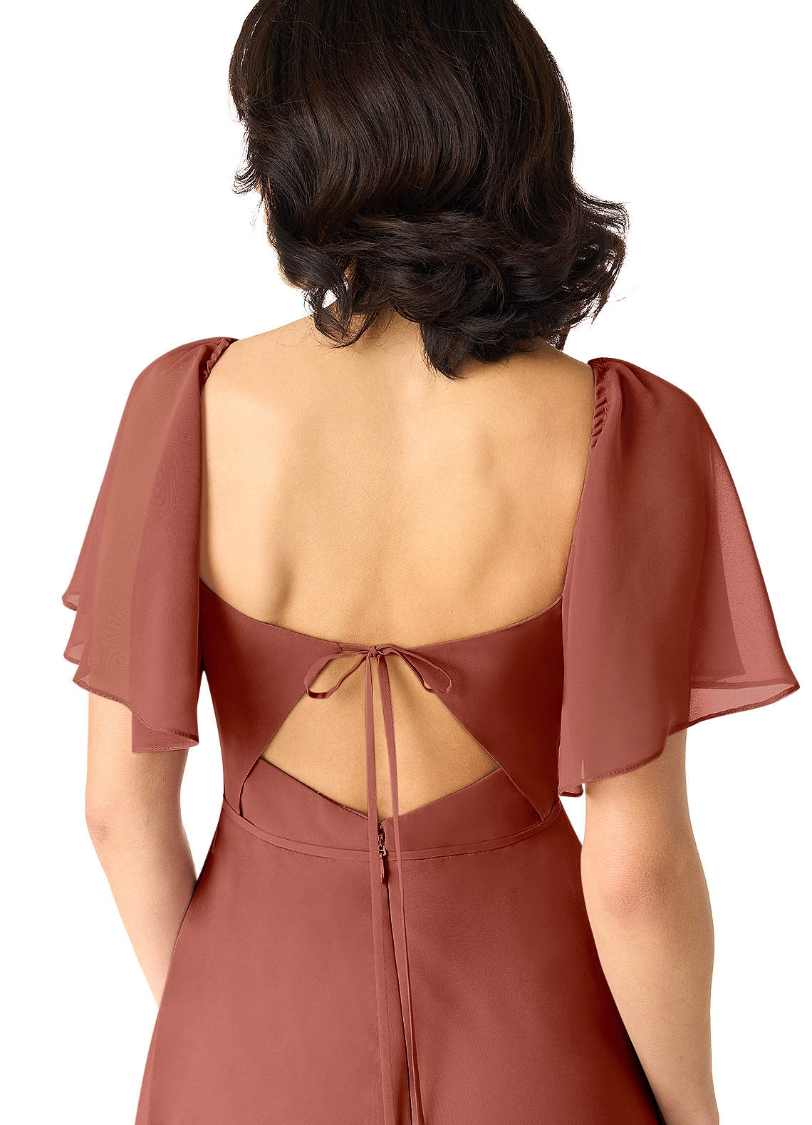 kleid mit herzausschnitt rücken