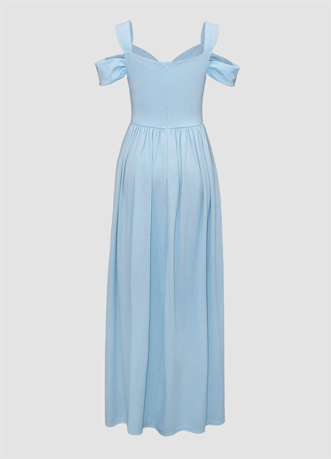 Buy Naked Wardrobe Meant Tu-be Maxi Dress - Light Blue At 55% Off