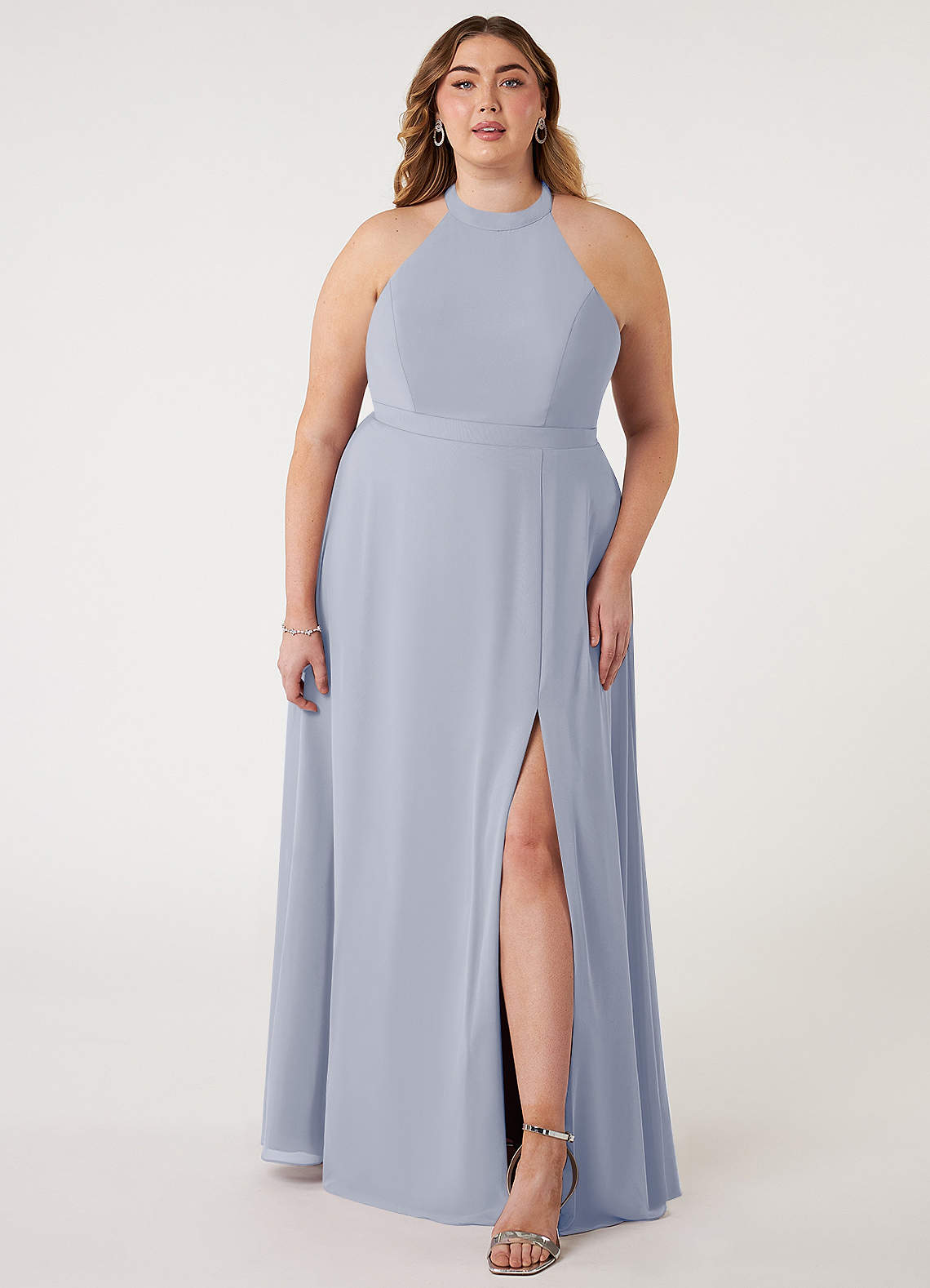 Dusty Lavender Azazie Clarice Bridesmaid Dresses Azazie