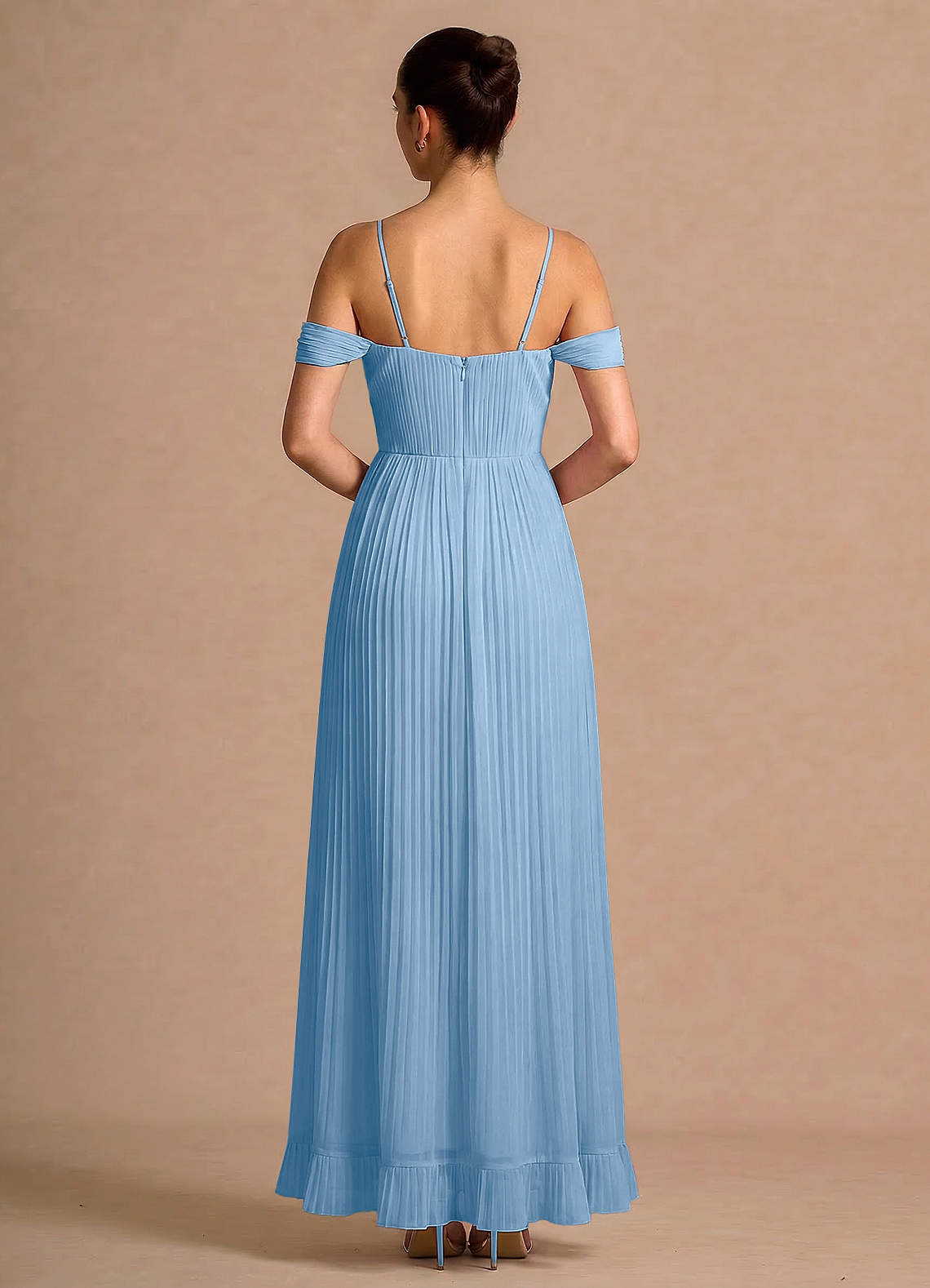Emmylou Haze Blue Maxi Dress | Azazie Emmylou Haze Blue Maxi Dress | Azazie