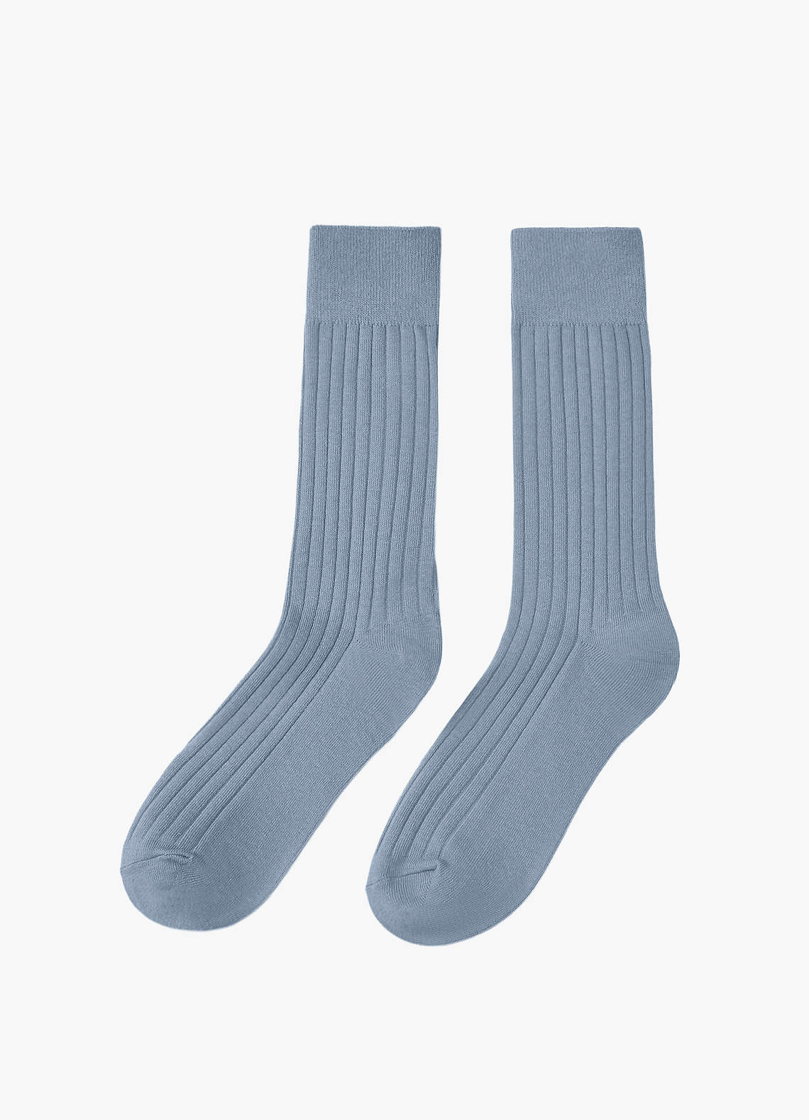 cotton dress socks for men Ribbed Dress Socks in Mercerized Cotton