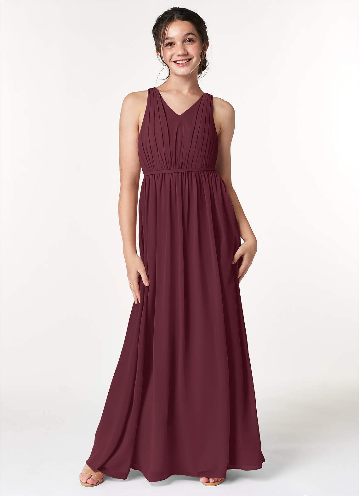 Azazie best sale cabernet dress