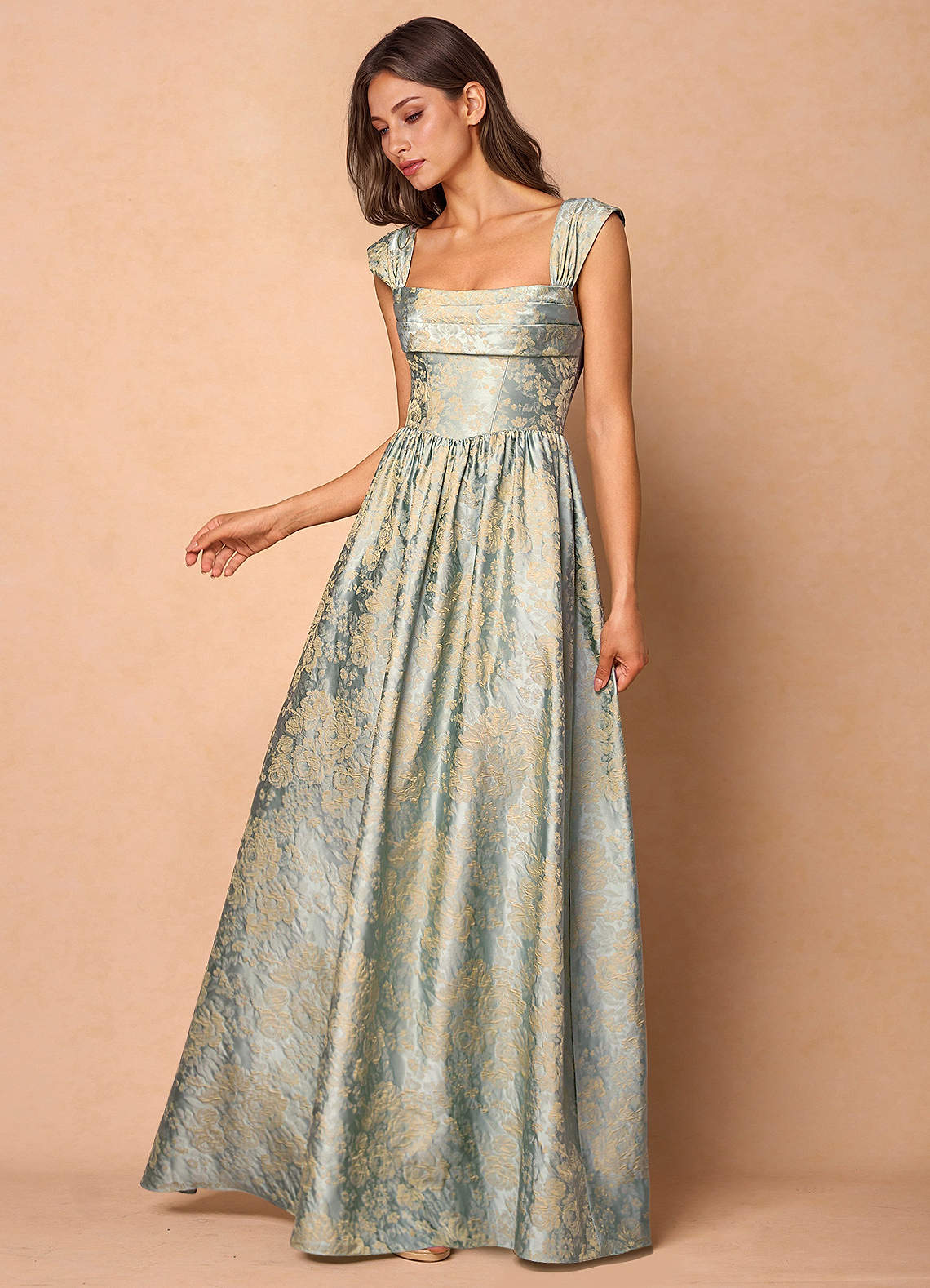 strapless long sleeve dress LaDivine CD948 Corset Strapless Long Prom Dress – The Dress Outlet