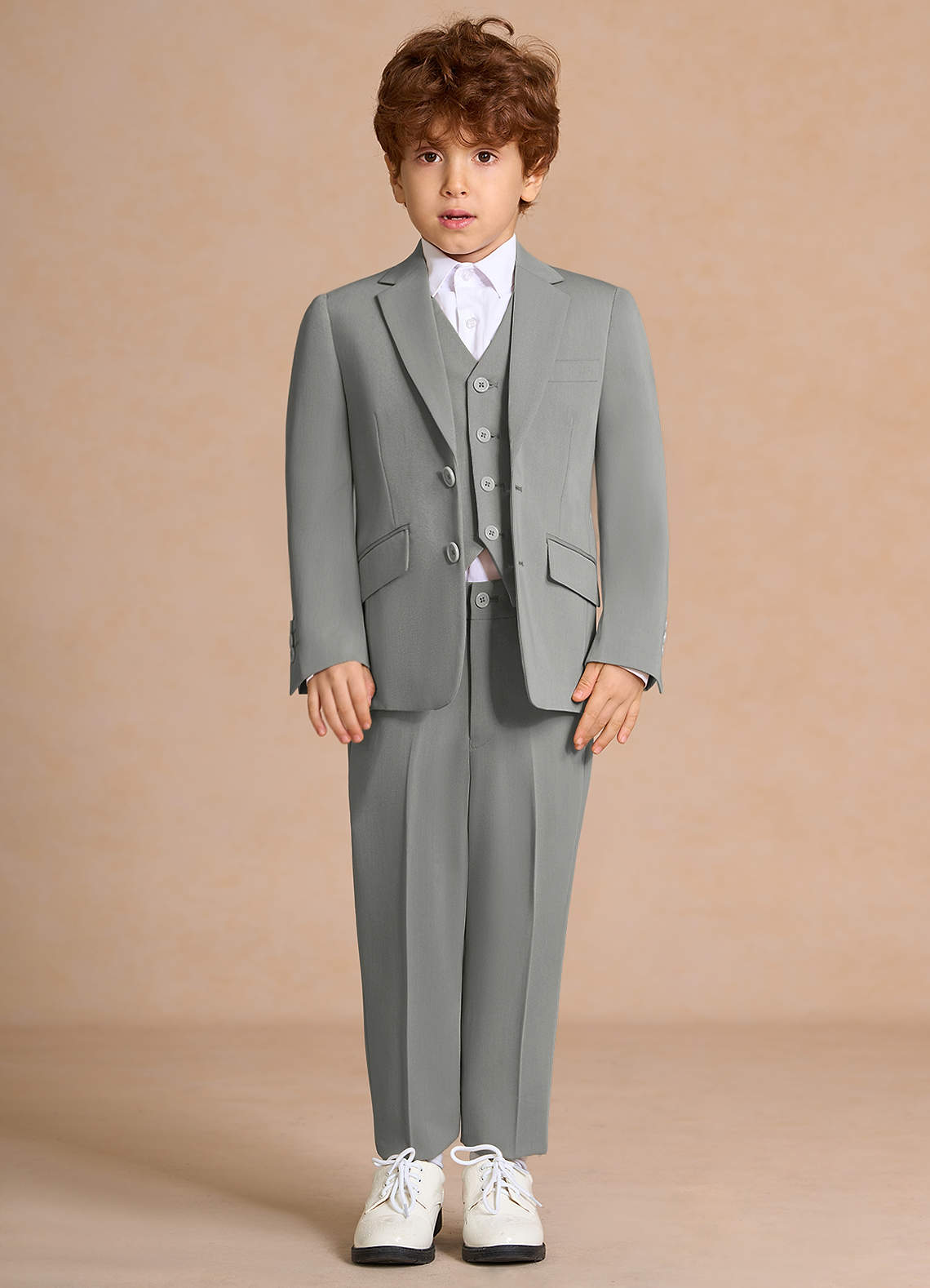 Oliver Grey Boys 3-Piece Suit | Azazie