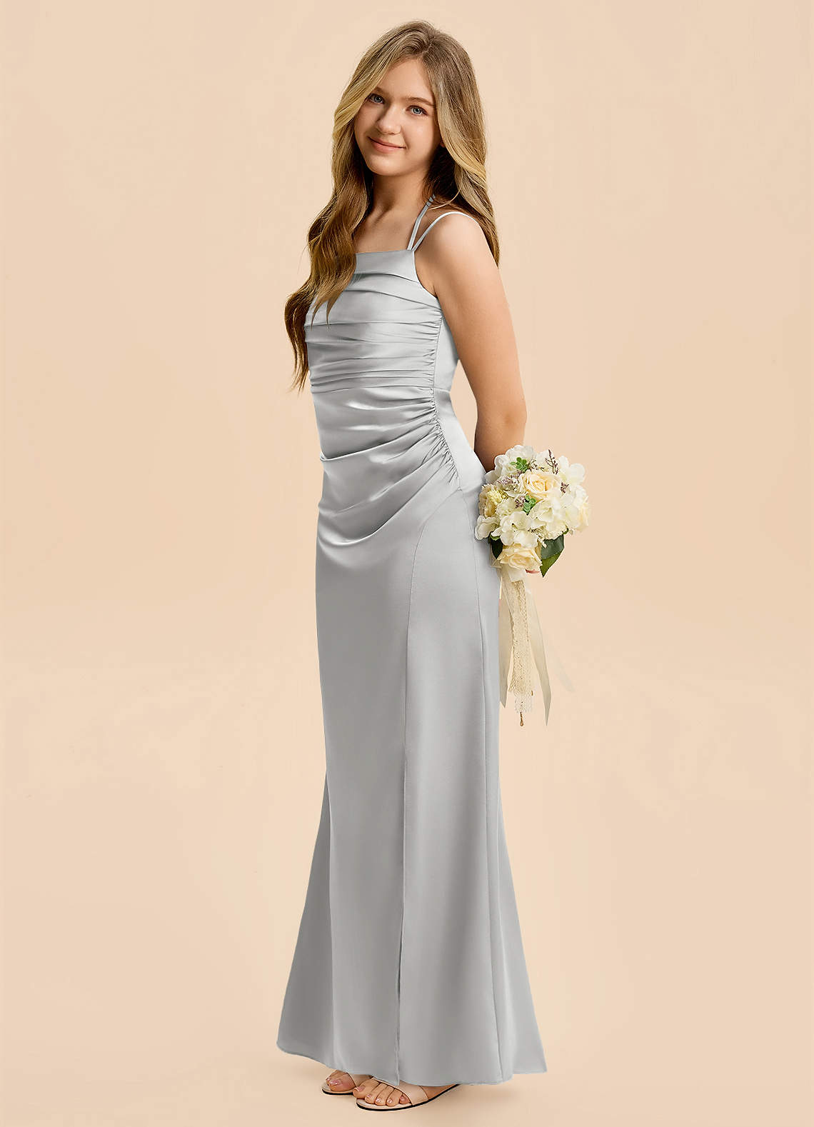 cocktail dress cruise Ever-Pretty Plus Size Glitter V-Neck Flutter Sleeve Midi Sequin Vestido con Lentejuelas The Bridesmaid Gown - Cores:Cardume Print Understated glitz sandals for mini dress