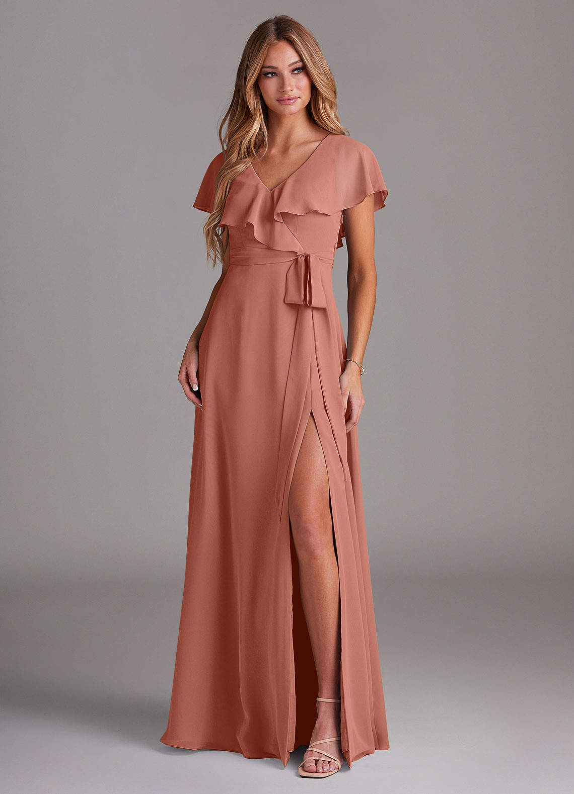 mai tai bridesmaid dress Azazie Dakota