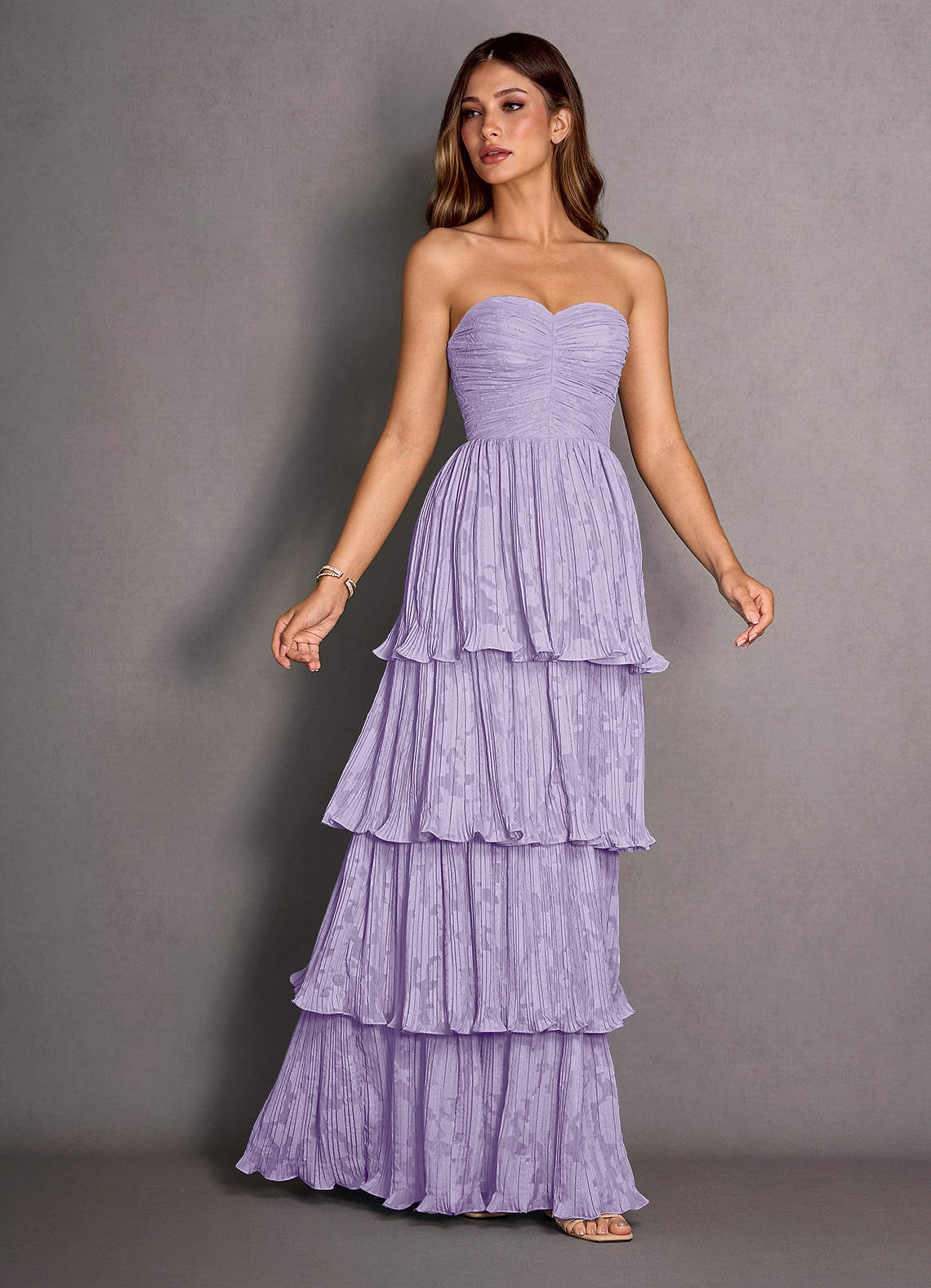 Robe Longue Lilas Marisol image1