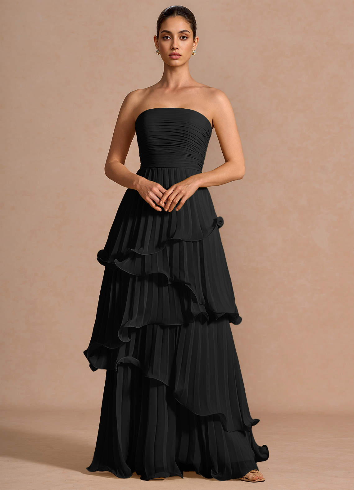 銀座マギー シルク混 ベロア ペイズリー ダマスク テーラードジャケット 紫 Hartley Black Maxi Dress | Azazie