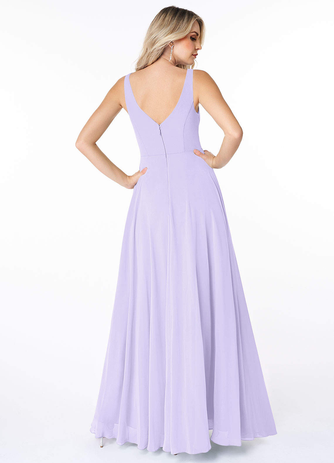 Lilac Azazie Calvi Bridesmaid Dresses | Azazie