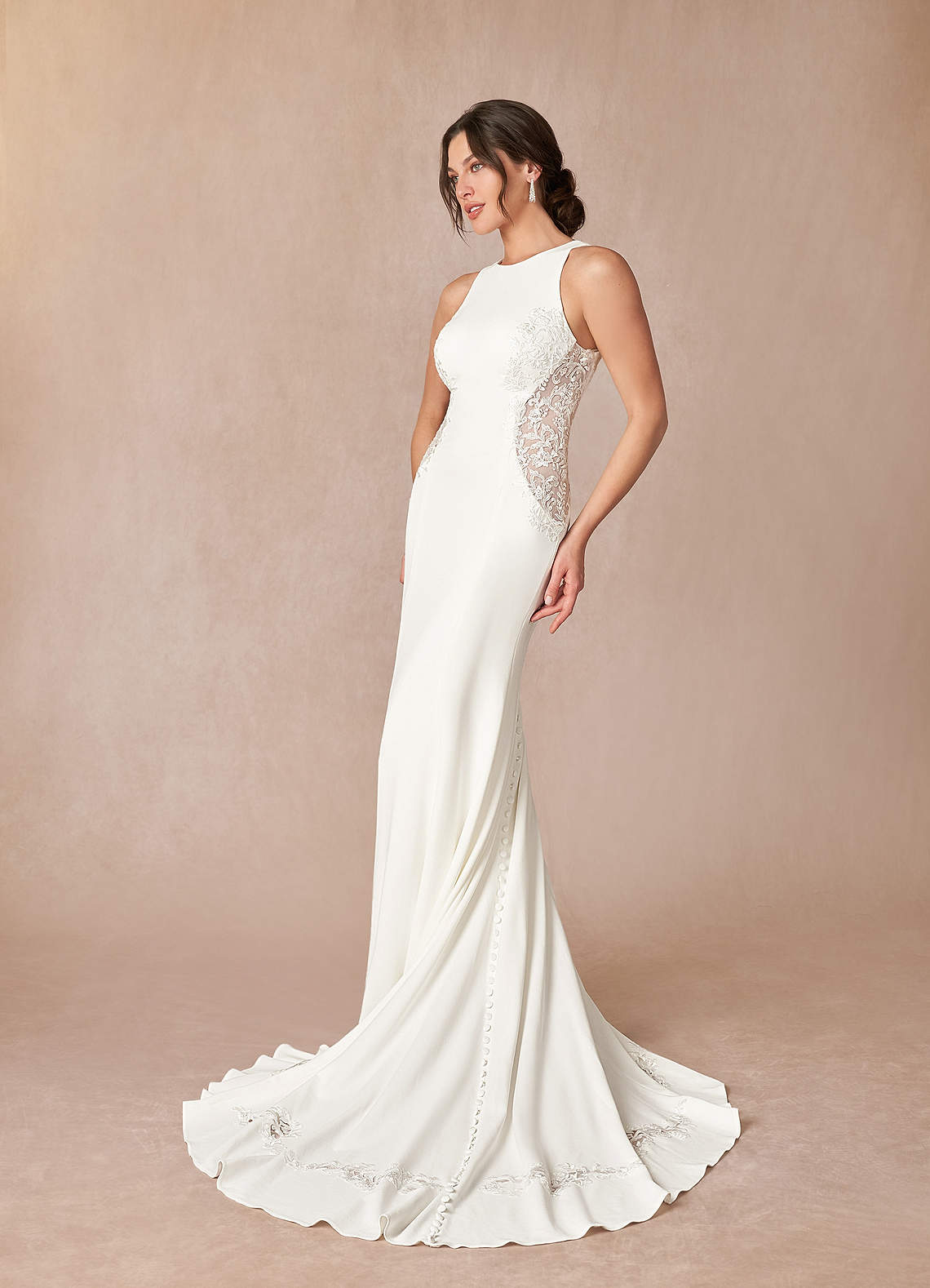 Azazie Elias Wedding Dress Final Sale image1