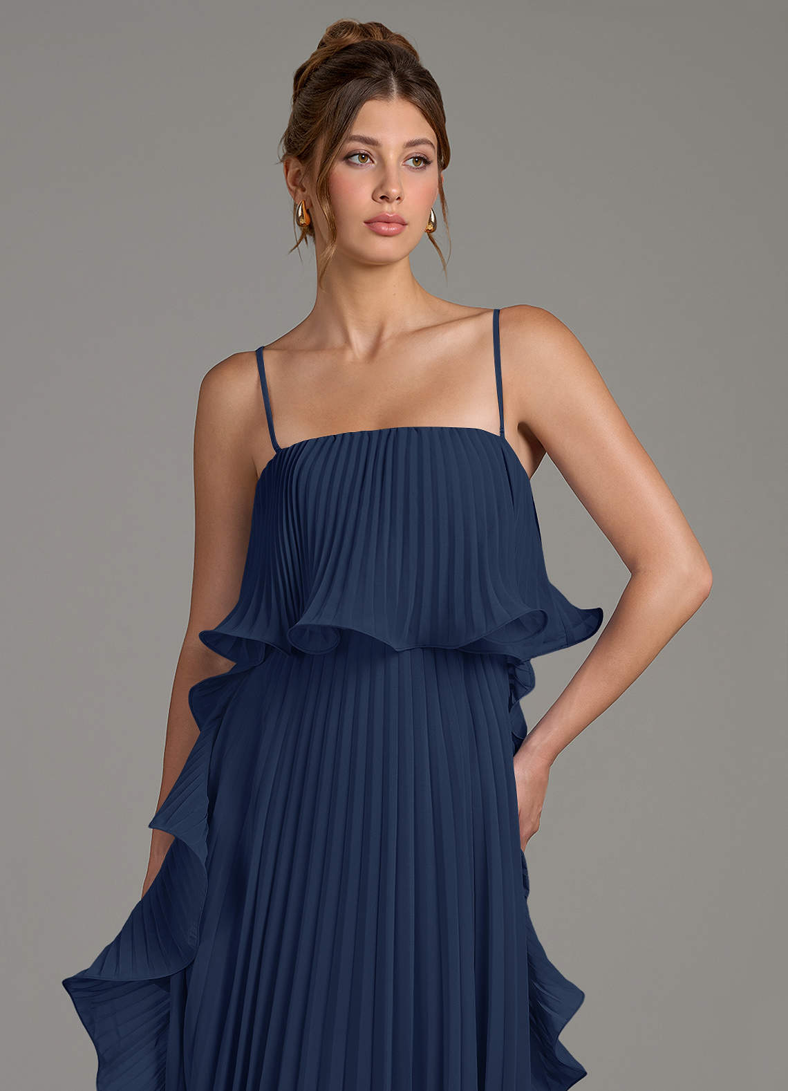 blue chiffon homecoming dress A-Line Sweetheart Navy Ruffle Tiered Tulle Short Dresses Blue / US 16 cheap bridesmaid dresses Perfect for dances Size:EU 40 / EU 40 / US 9 Cuckoo Club Guest List: