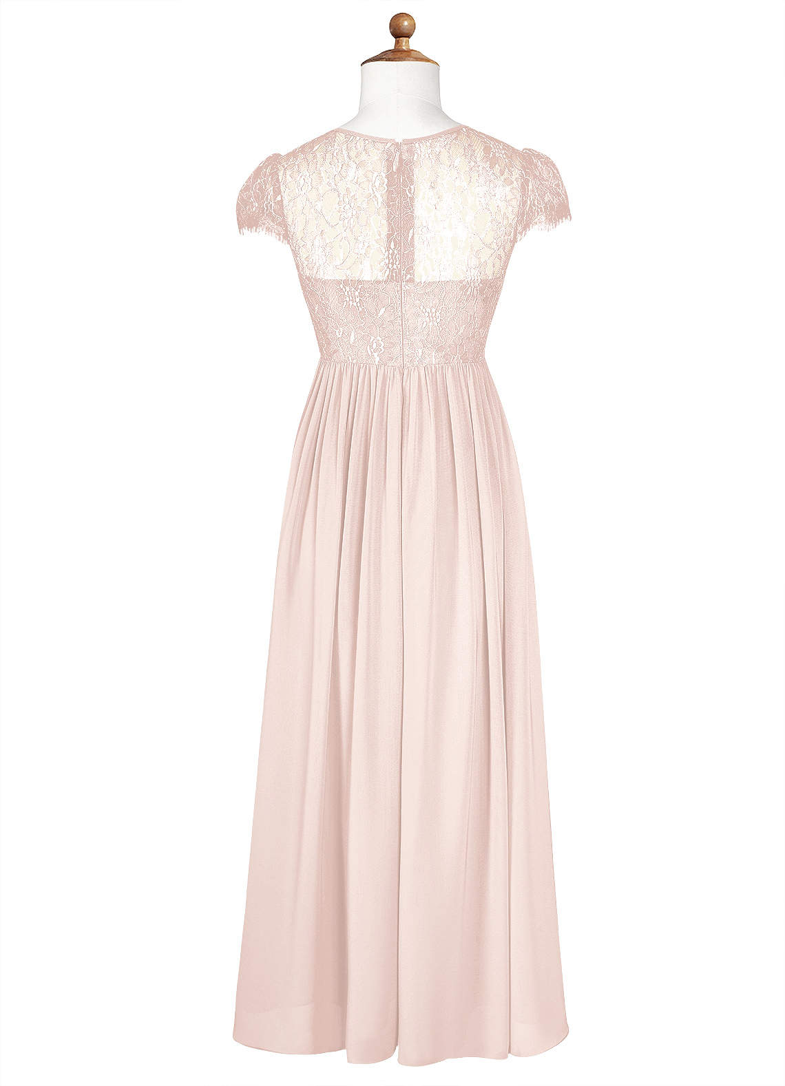 Azazie Delevingne Junior Bridesmaid Dress in Rose Petal | Azazie