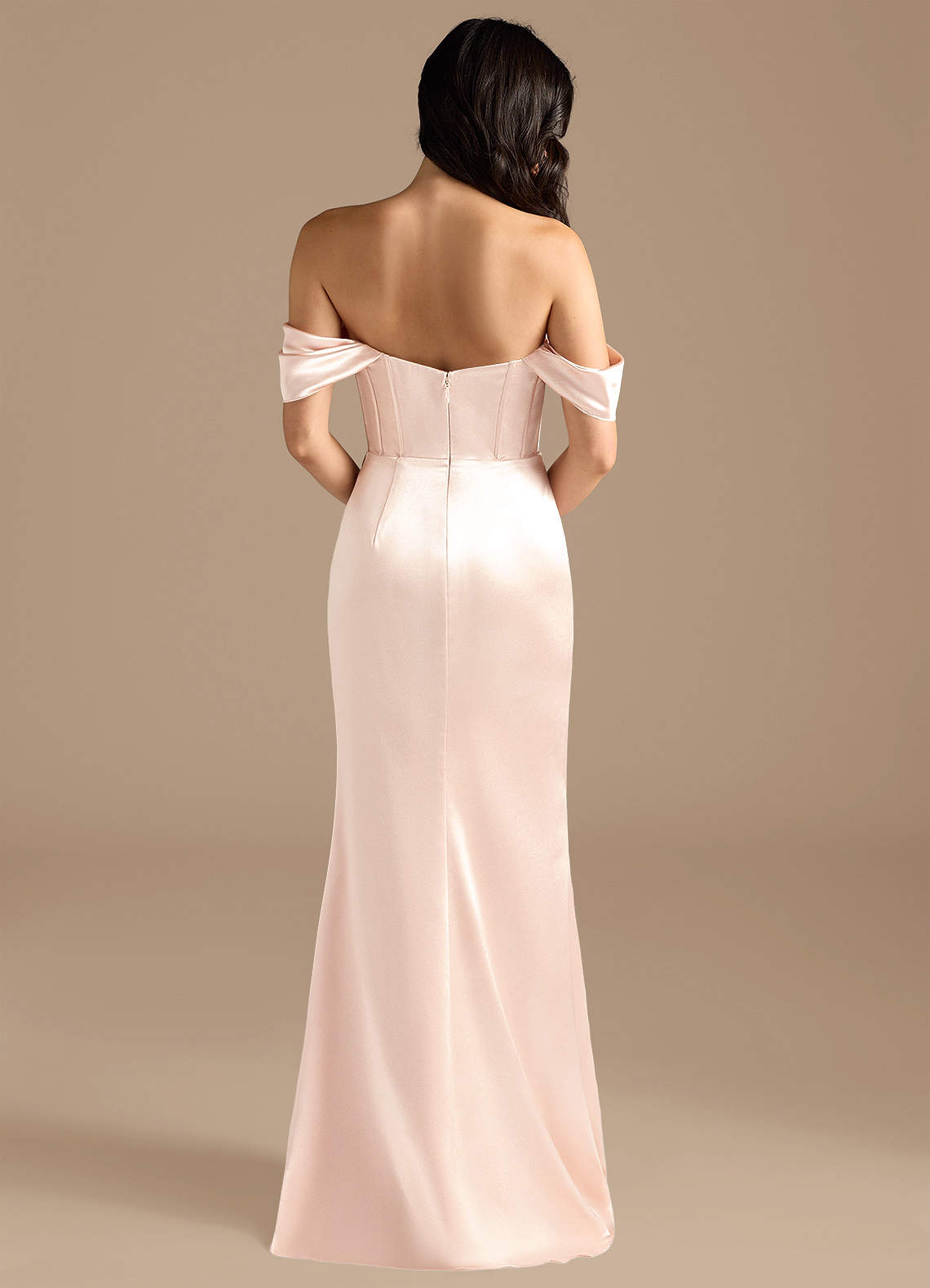 slim fit dress slacks Rose Gold Beach Wedding Dress from Lace and Soft Tulle