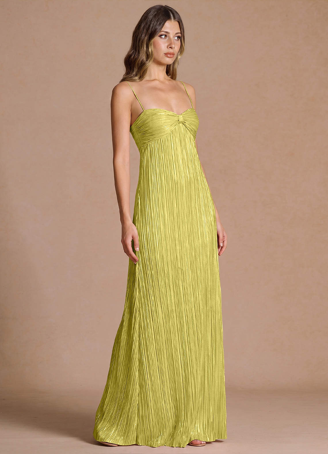 pale yellow maxi dress formal Emmeline formal long yellow dress