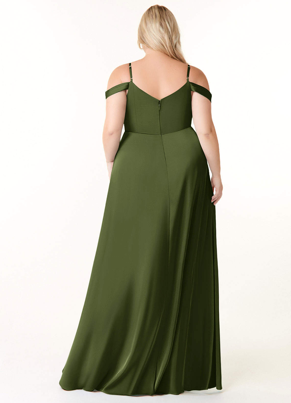 azazie ocean stretch satin dress Azazie Ocean