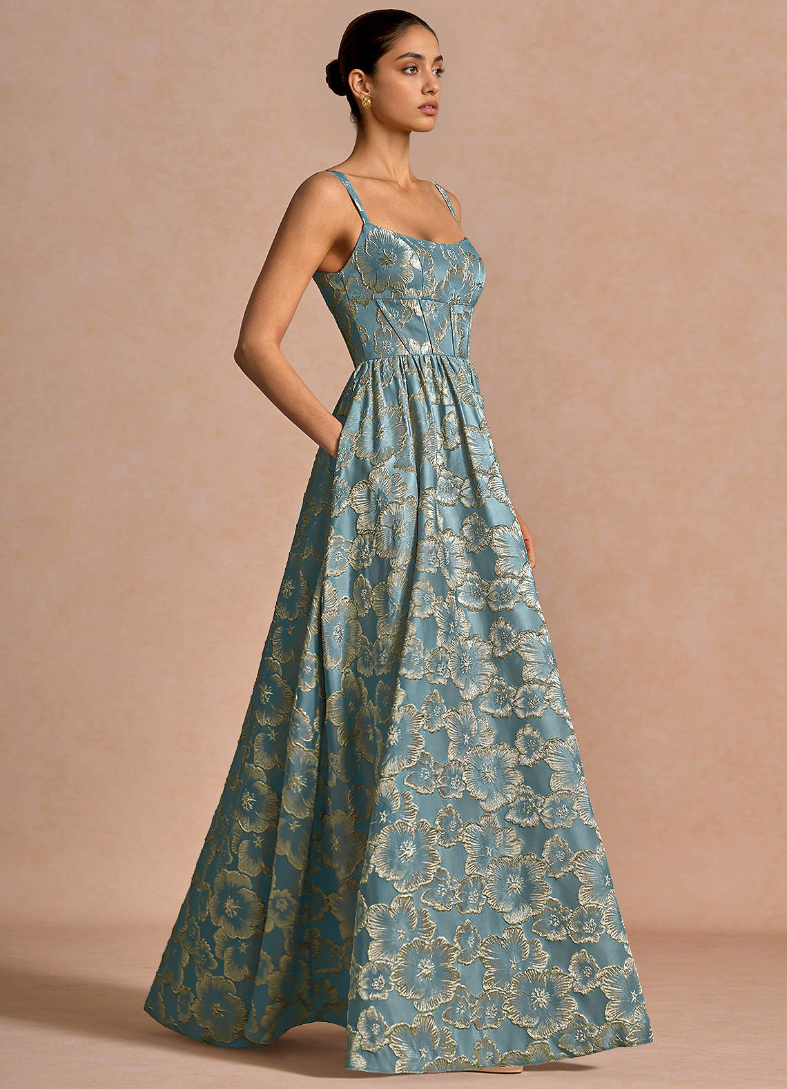 Julietteh Lake Blue Maxi Dress