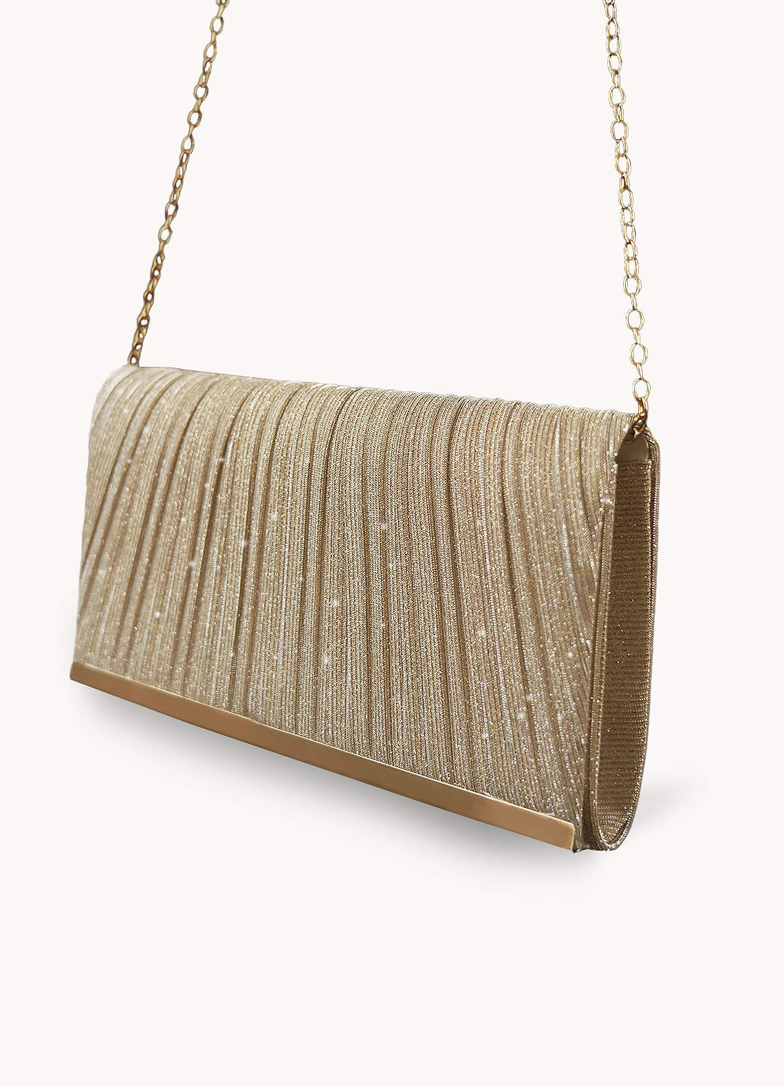 Gold clutch handbag online