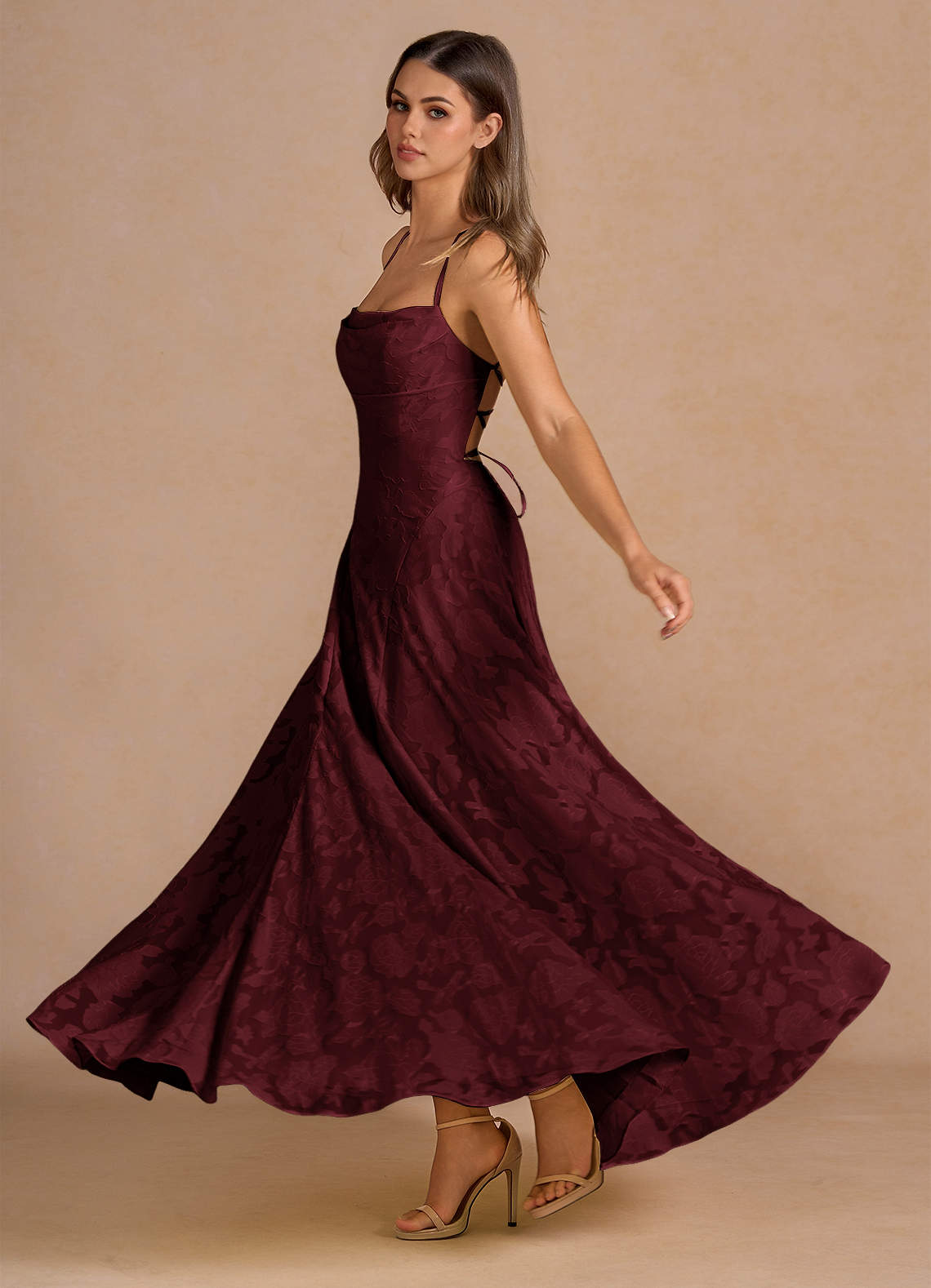 Kleid Irelia Wein image4