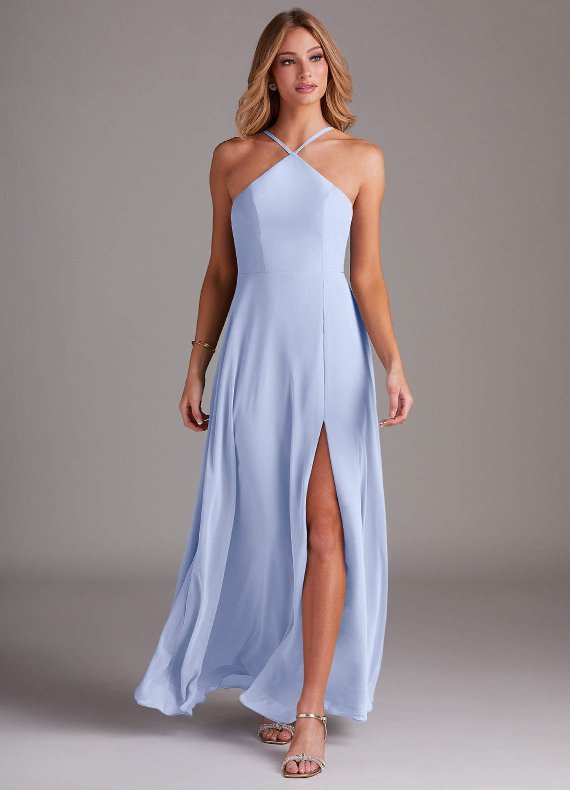 Azazie Bailey Ice Chiffon Bridesmaid Dresses | Azazie
