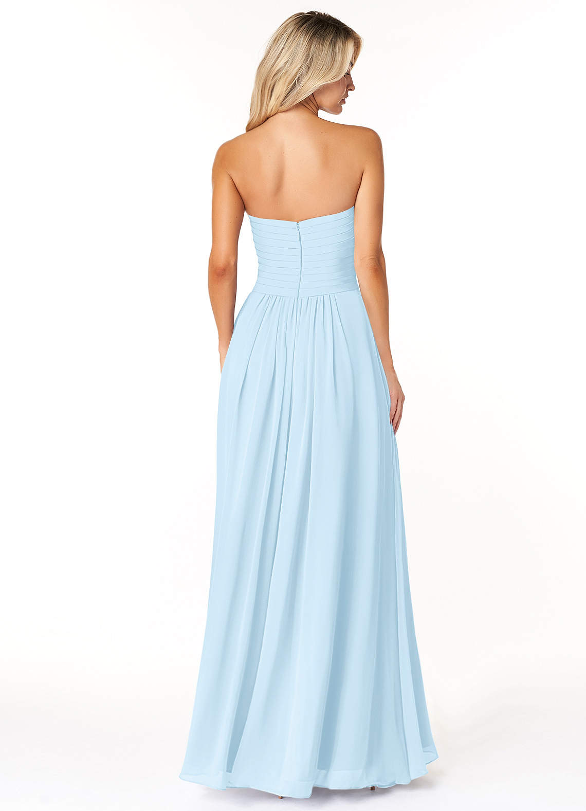 Azazie Yazmin Sky Blue Bridesmaid Dresses Azazie