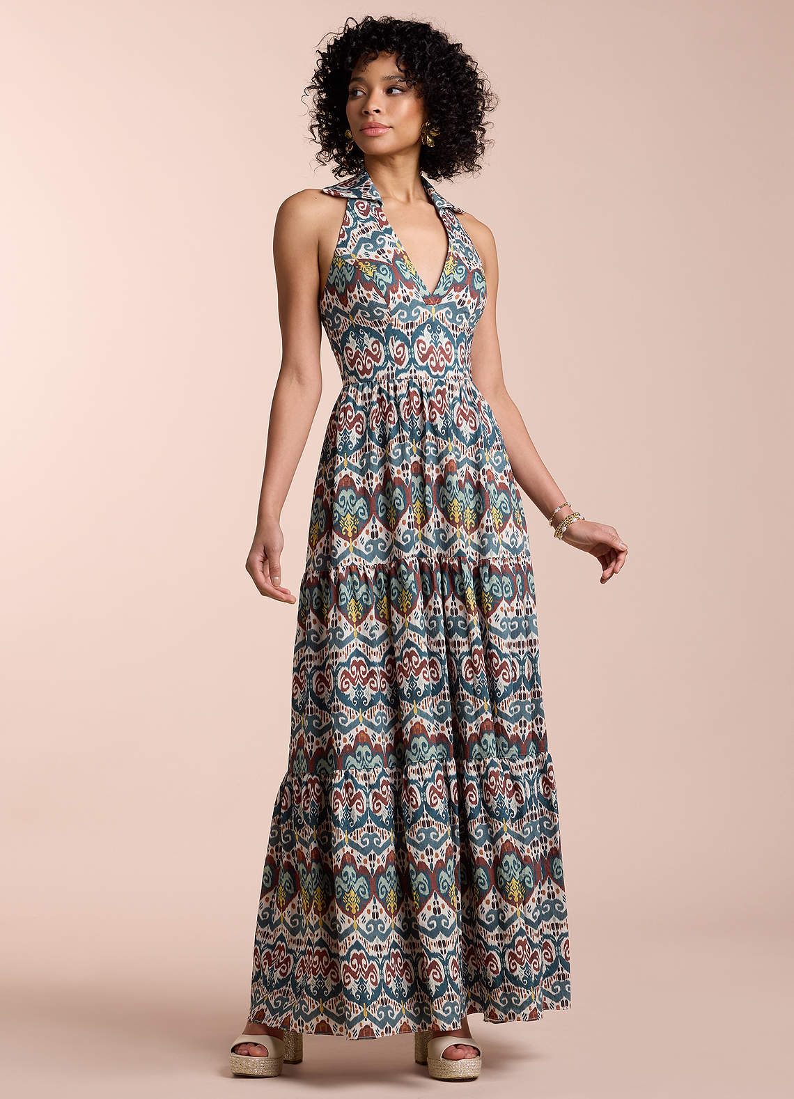 Vestido Largo Vestido Boho Mango Outlet Nueva Colección Mango