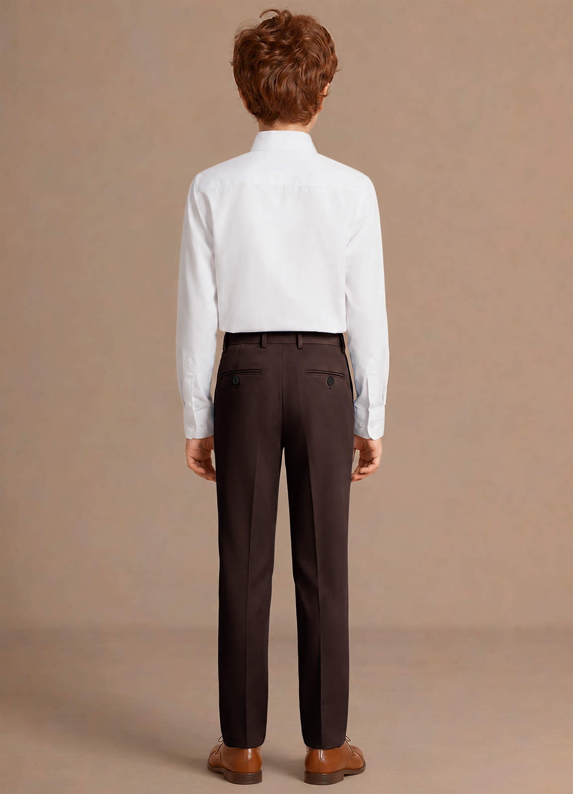 front James Ganache Junior Pants