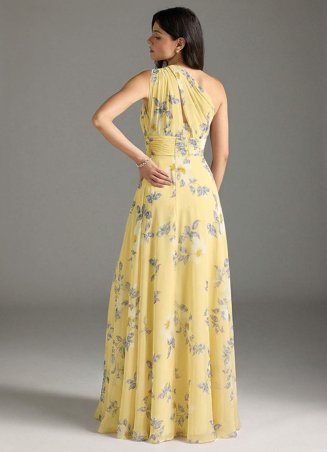 chiffon day dress Azazie Charlize Lemon Sorbet New Floral Bridesmaid Dresses Wedding dress Xantolo Night Club Phoenix: RSH-01.20.26 keeping her light and Style:ES0106BDN