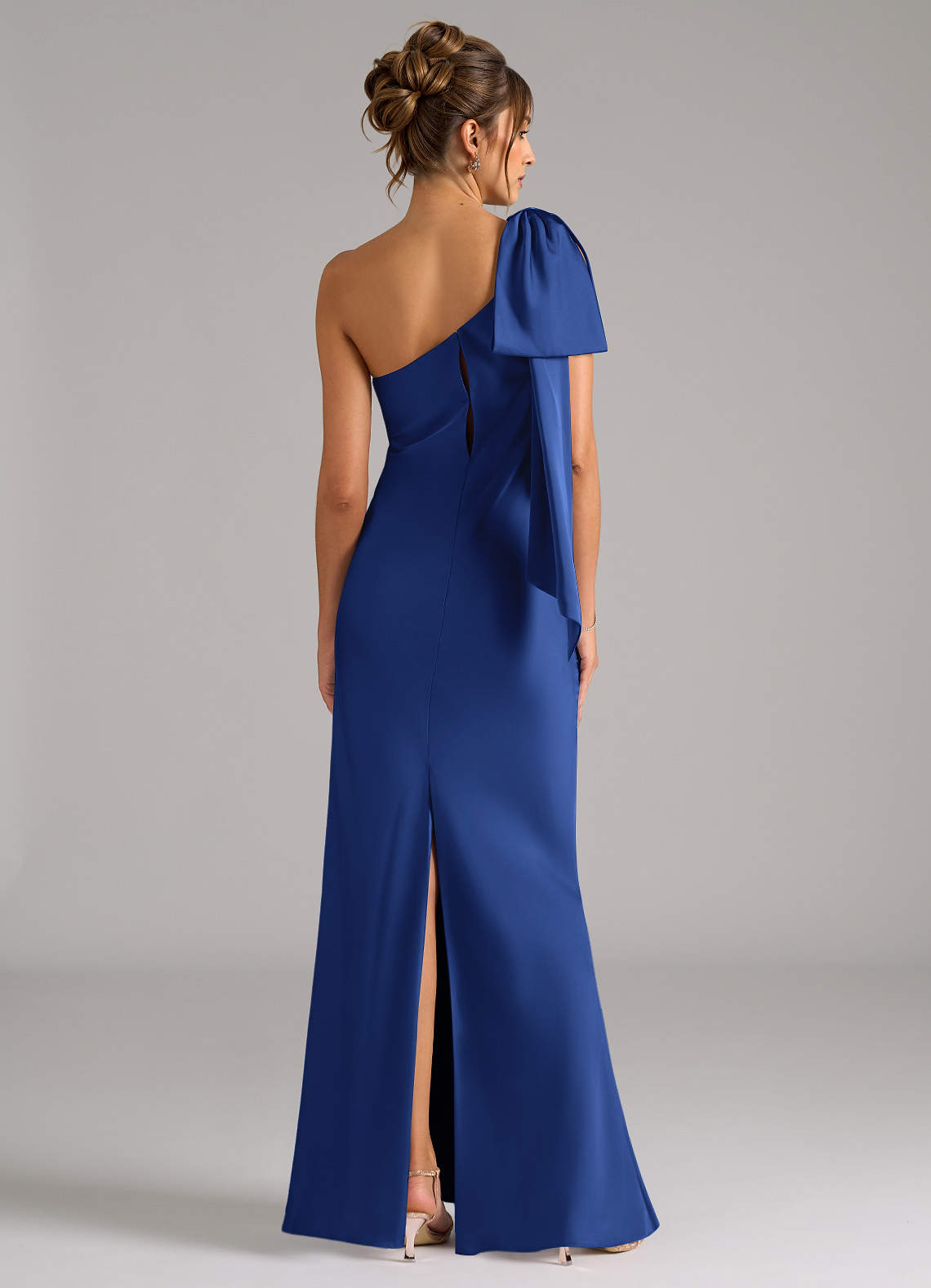 capri blue bridesmaid dresses Azazie Capri