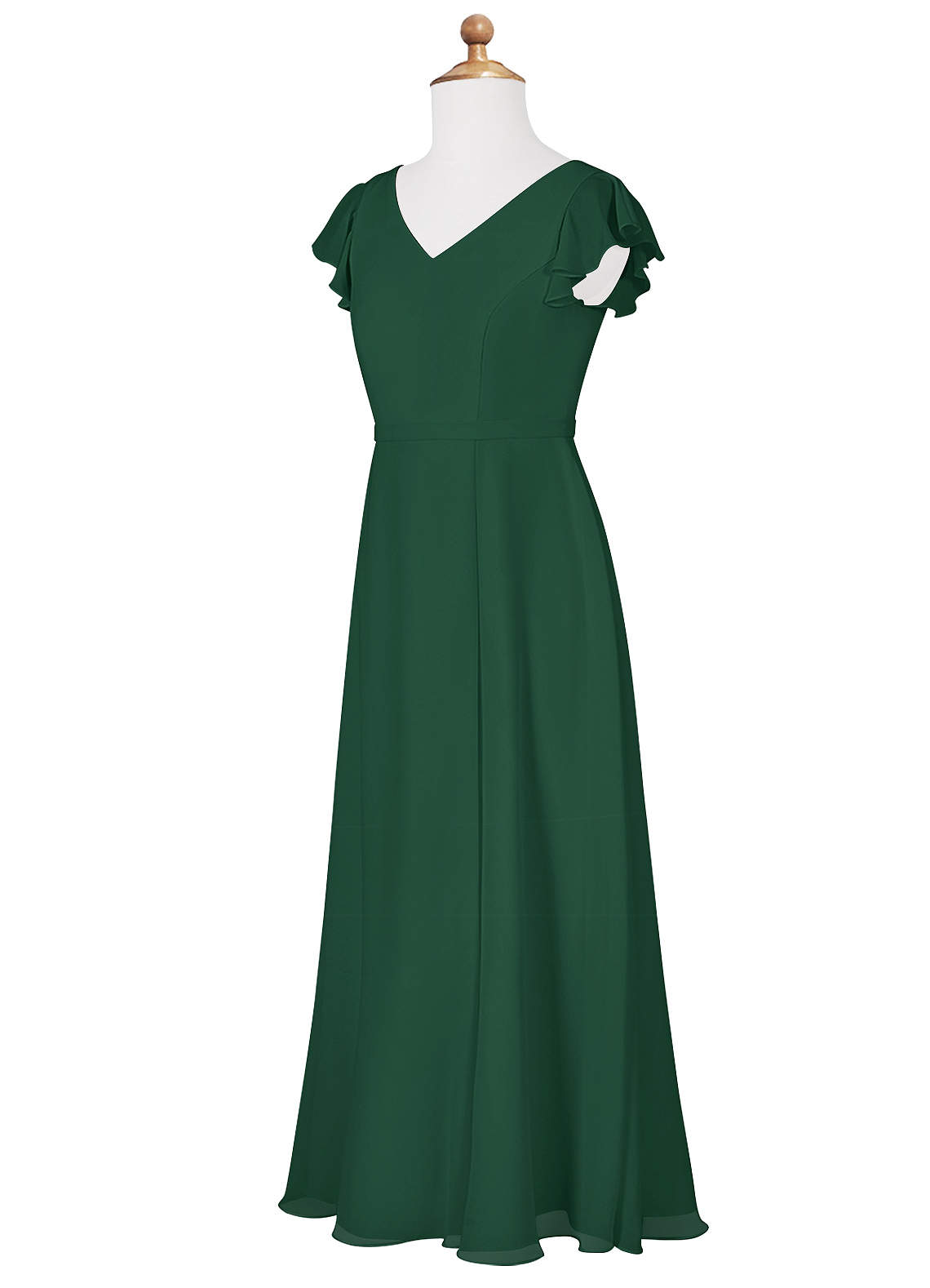Azazie Claudine Junior Bridesmaid Dress in Dark Green | Azazie Azazie Claudine Junior Bridesmaid Dress in Dark Green | Azazie