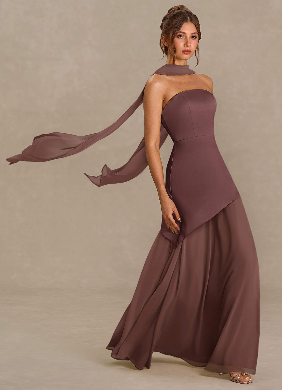 vestido Maxi Mocha Coco Alma image3