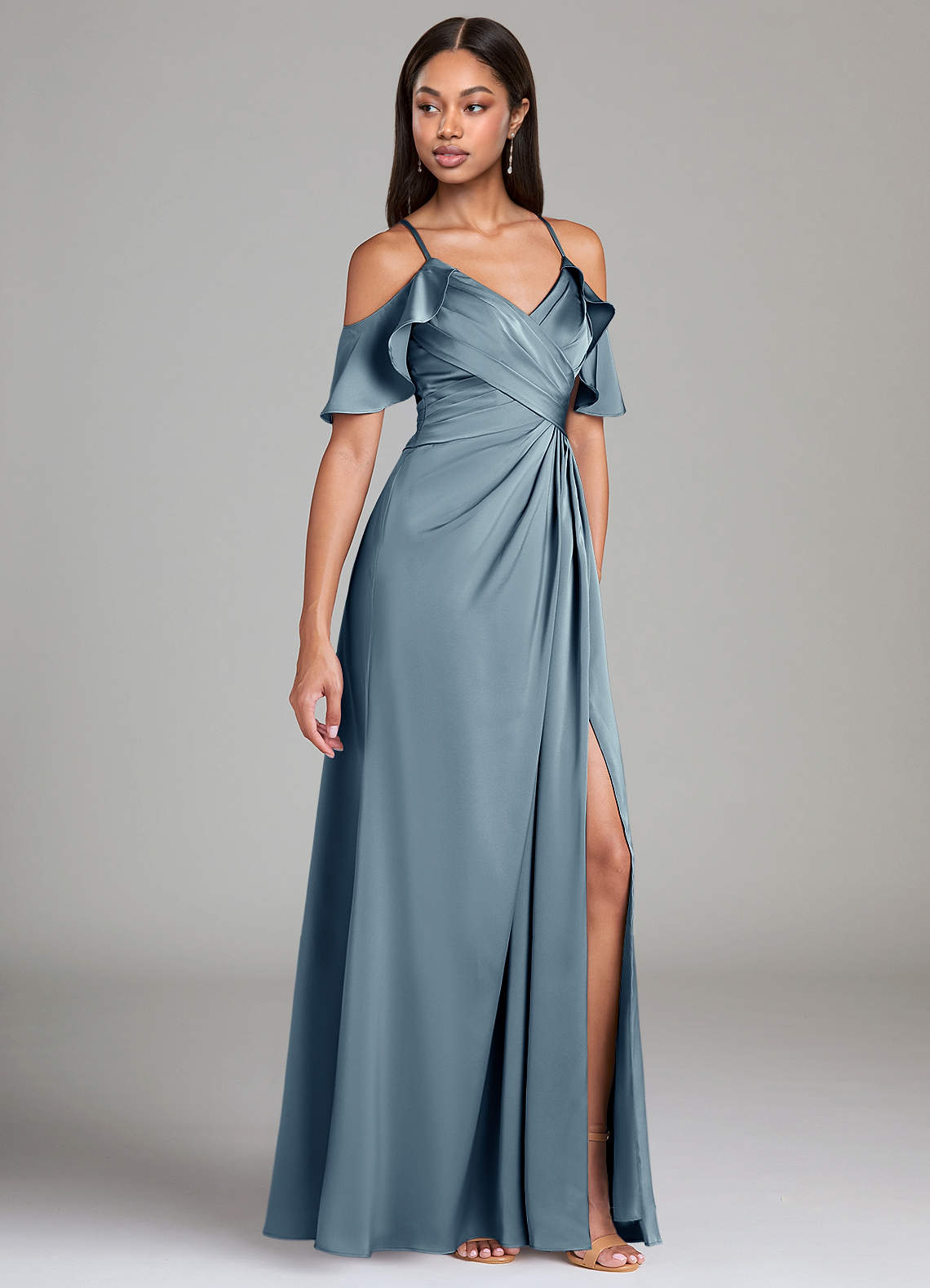 green emerald velvet dress Orange Sequins One Shoulder Long Prom Dresses, Shiny Orange Formal Gra   Lwt Dress