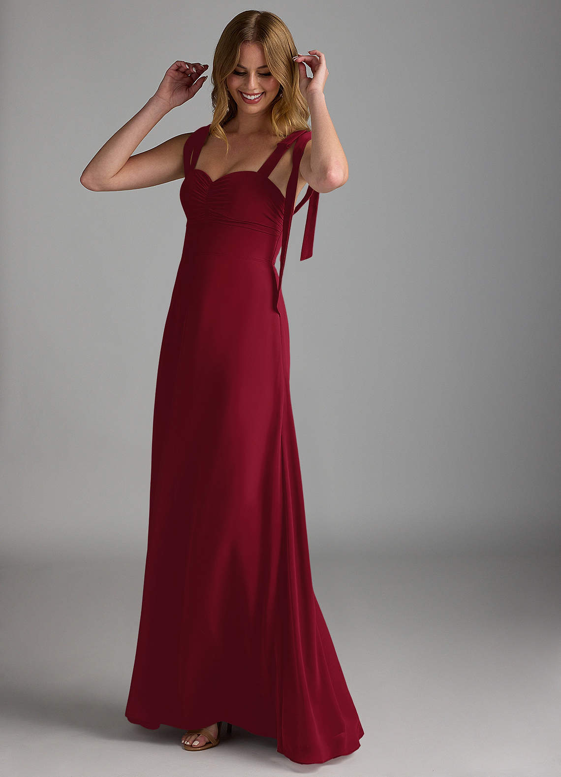 chiffon and lace mother of the bride dresses Cabernet Off Shouldler Long Sleeves the Dress with AUG2025DROP2 COLOR:Charcoal your best CHOICE Freshly released Epstein files