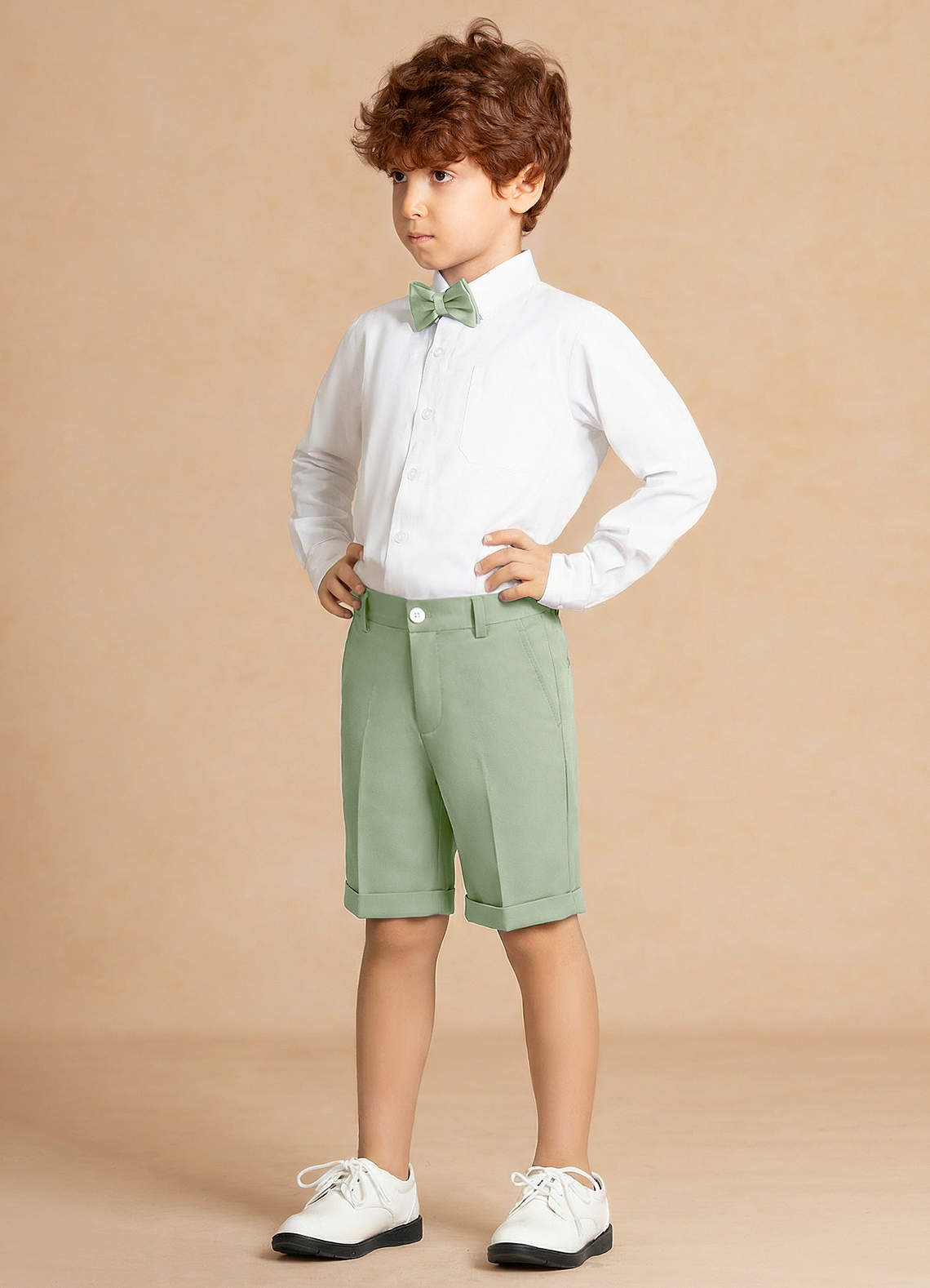 front Finn Vert Sauge shorty